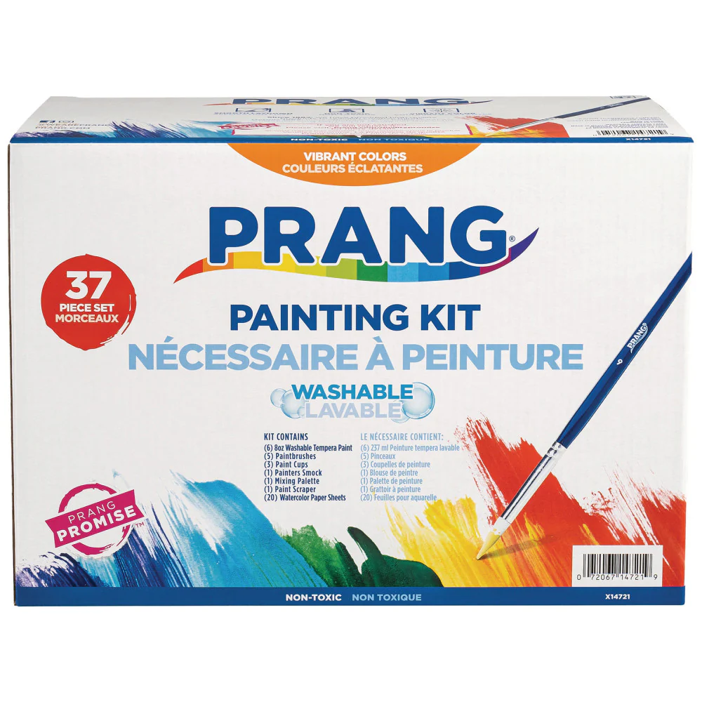 Prang Kids' Complete Painting Set - 37 Piece Art Kit - Image 2
