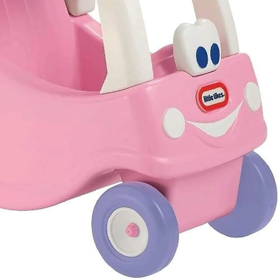 Little Tikes Princess Cozy Coupe Shopping Cart - Pastel - Image 3