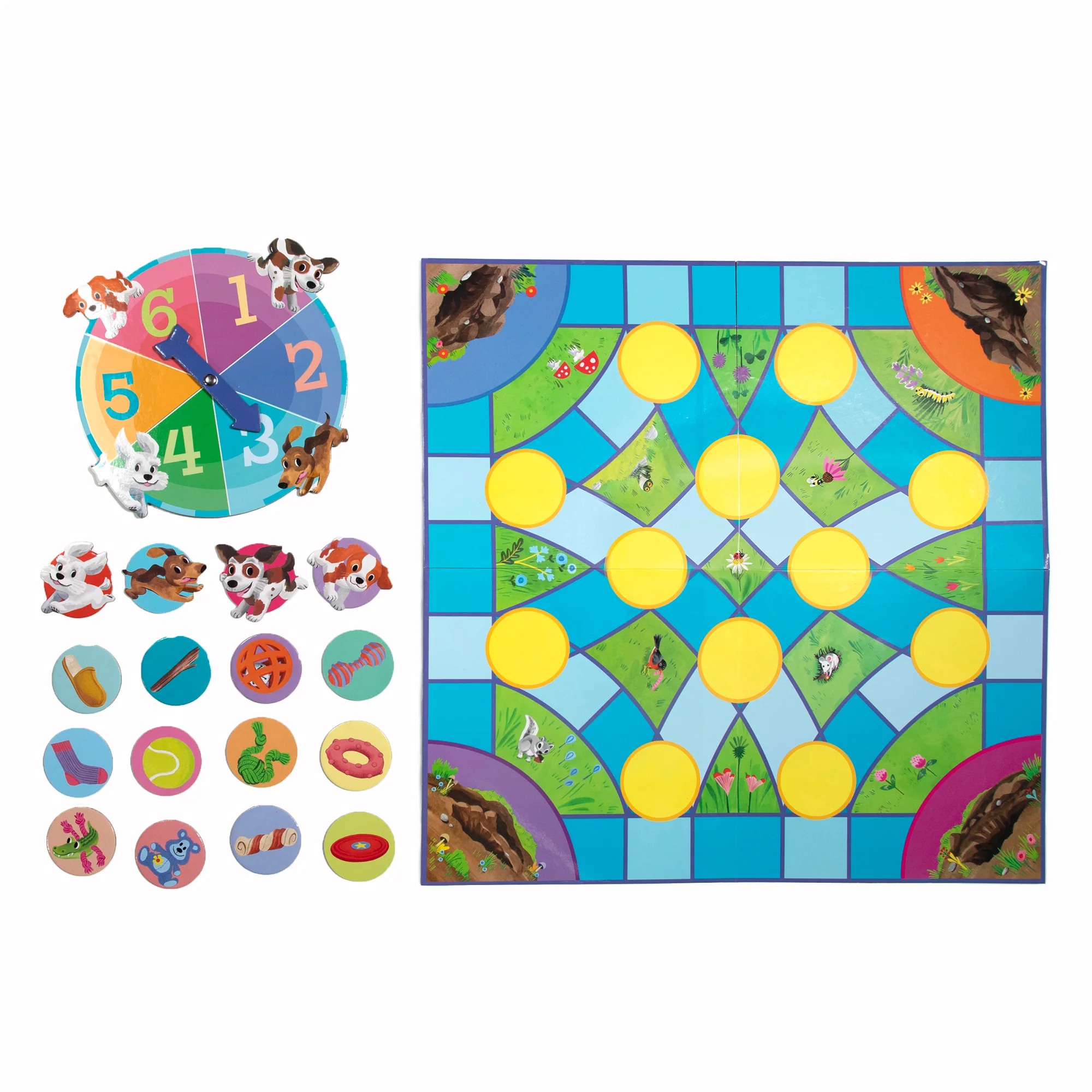 Puppy Fuffle Family Spinner Board Game - Image 2