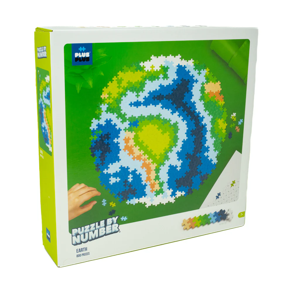 Plus-Plus Earth Theme Puzzle - 800 pc - Image 2