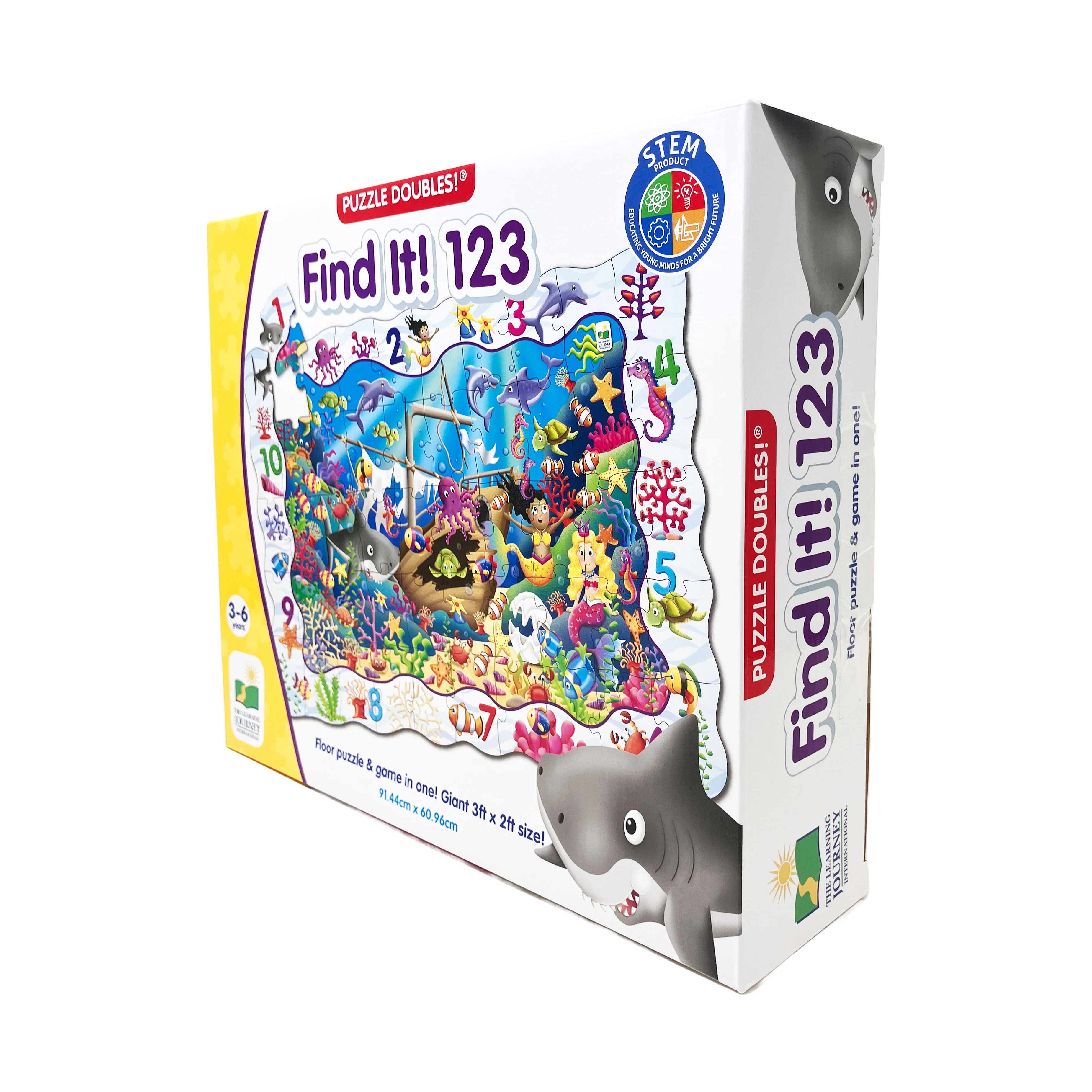 Puzzle Doubles! Find It Underwater Adventure - 50 pc - Image 2