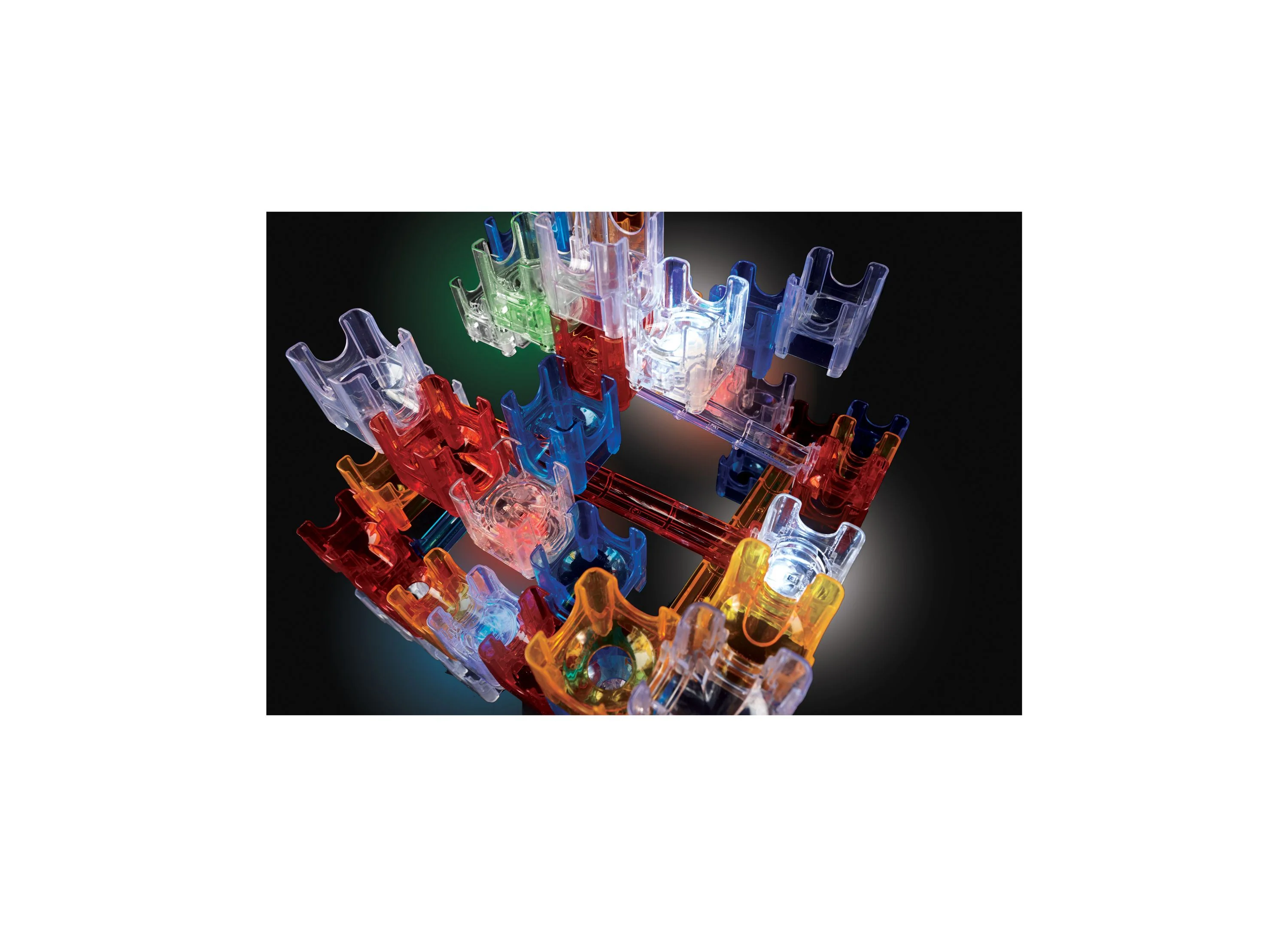MindWare Q-BA-MAZE 2.0 Deluxe Lights Set - Interactive Marble Maze - Image 5
