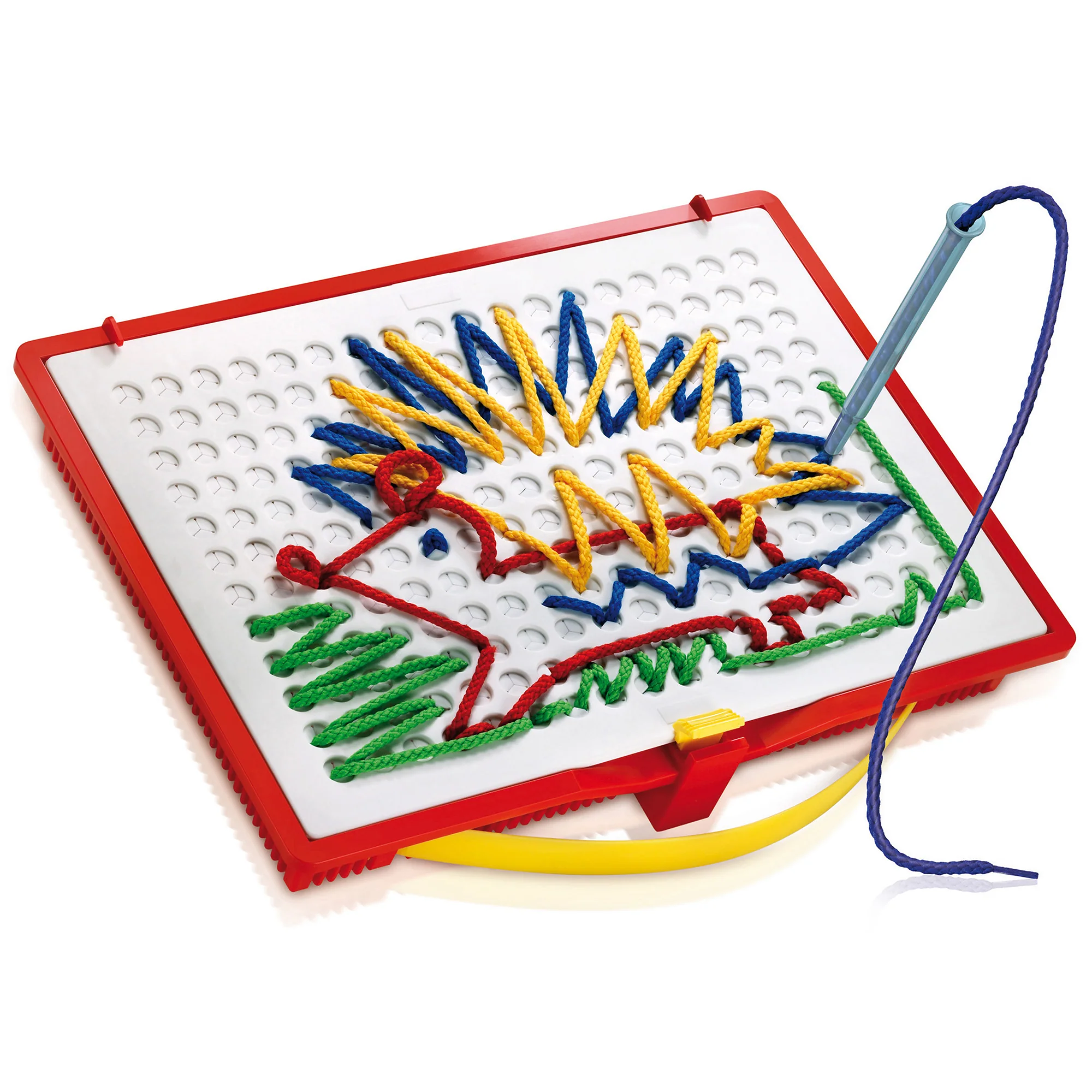 Quercetti Filo Filo Creative Lacing String Art Toy - 18 Templates - Image 2