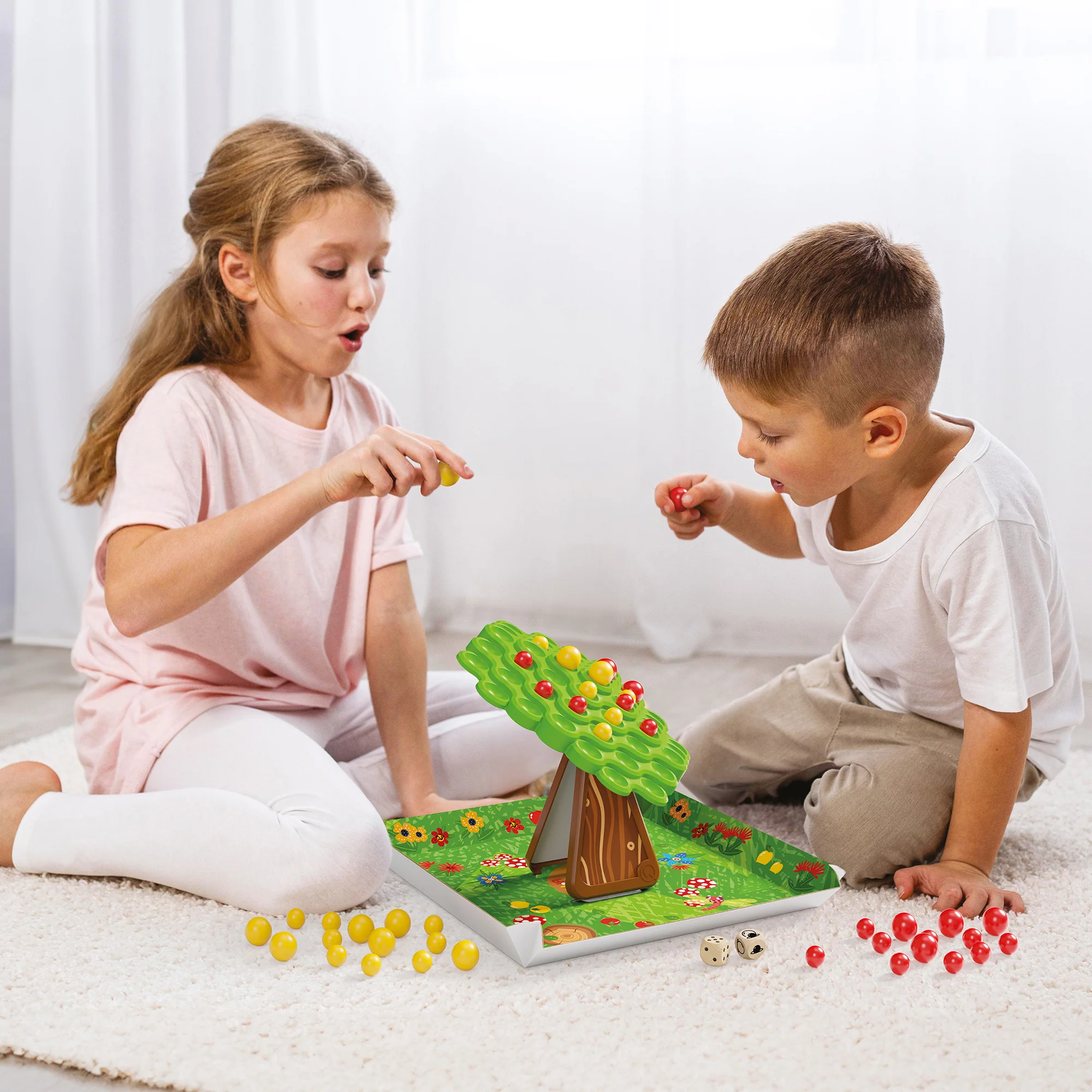 Quercetti Stay Apple Balance Tree Game - Weight Mastery - Colorful Fun for Kids 5+ - Image 4