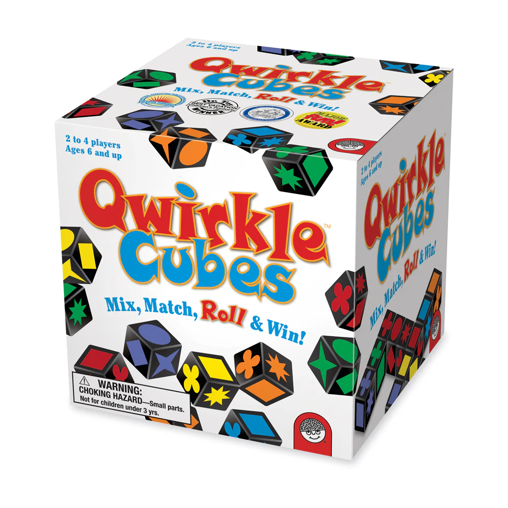 Qwirkle Cubes Strategy & Luck Family Board Game - Image 2