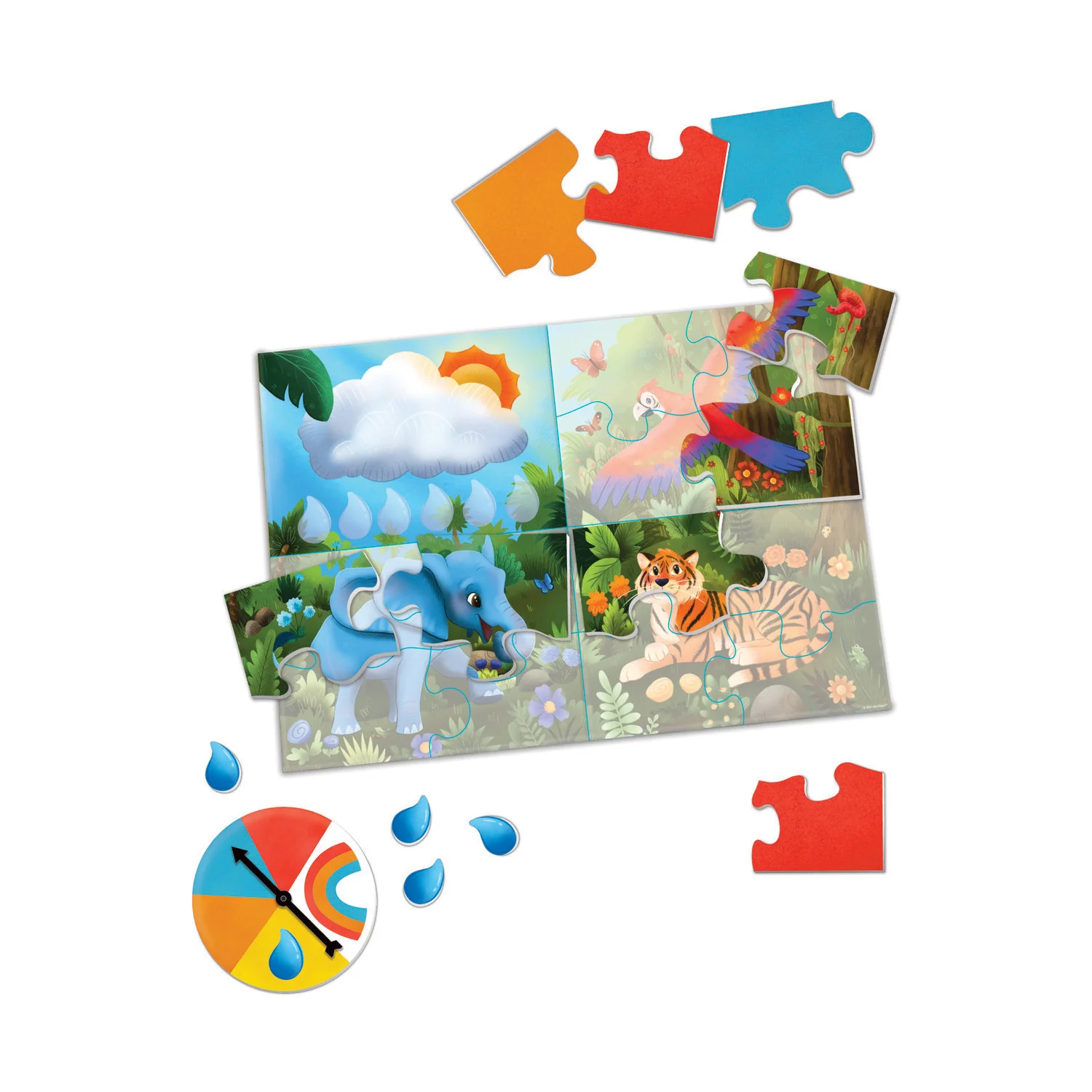 Raindrop Forest Family Puzzle Game - Image 5