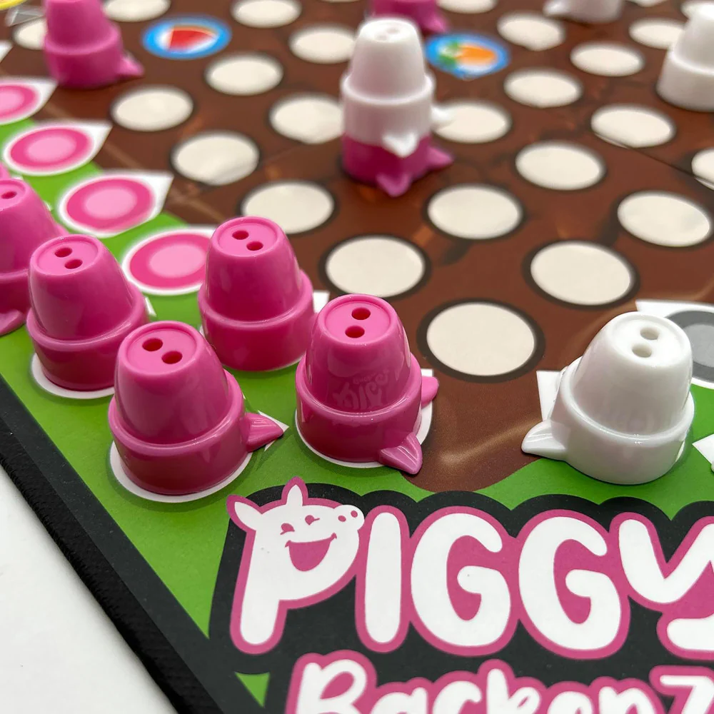 Piggy Backerz Barnyard Dash Board Game, Ages 6+ for 2 Players - Image 3
