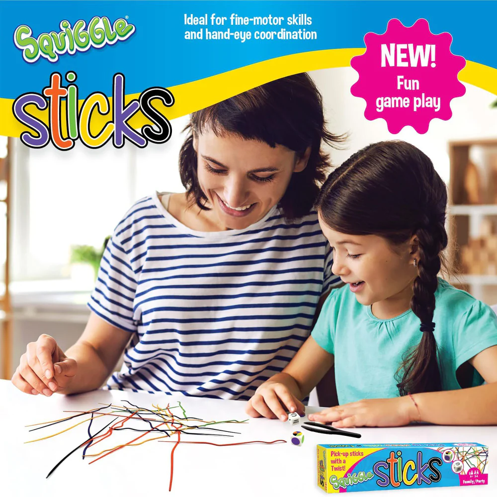 Squiggle Sticks Creative Pick-Up Game, Ages 6+, 2-6 Players - Image 5