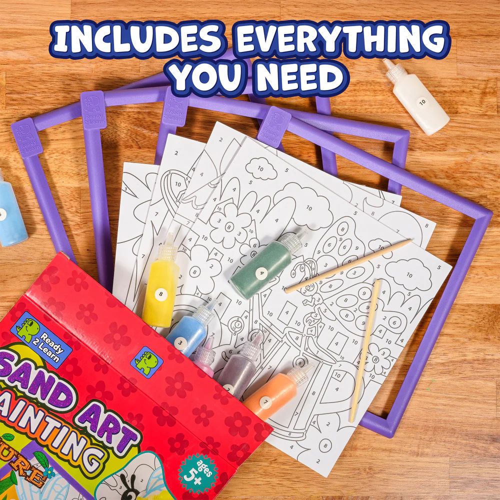 READY 2 LEARN Nature Series Sand Art Painting Kit - Image 3