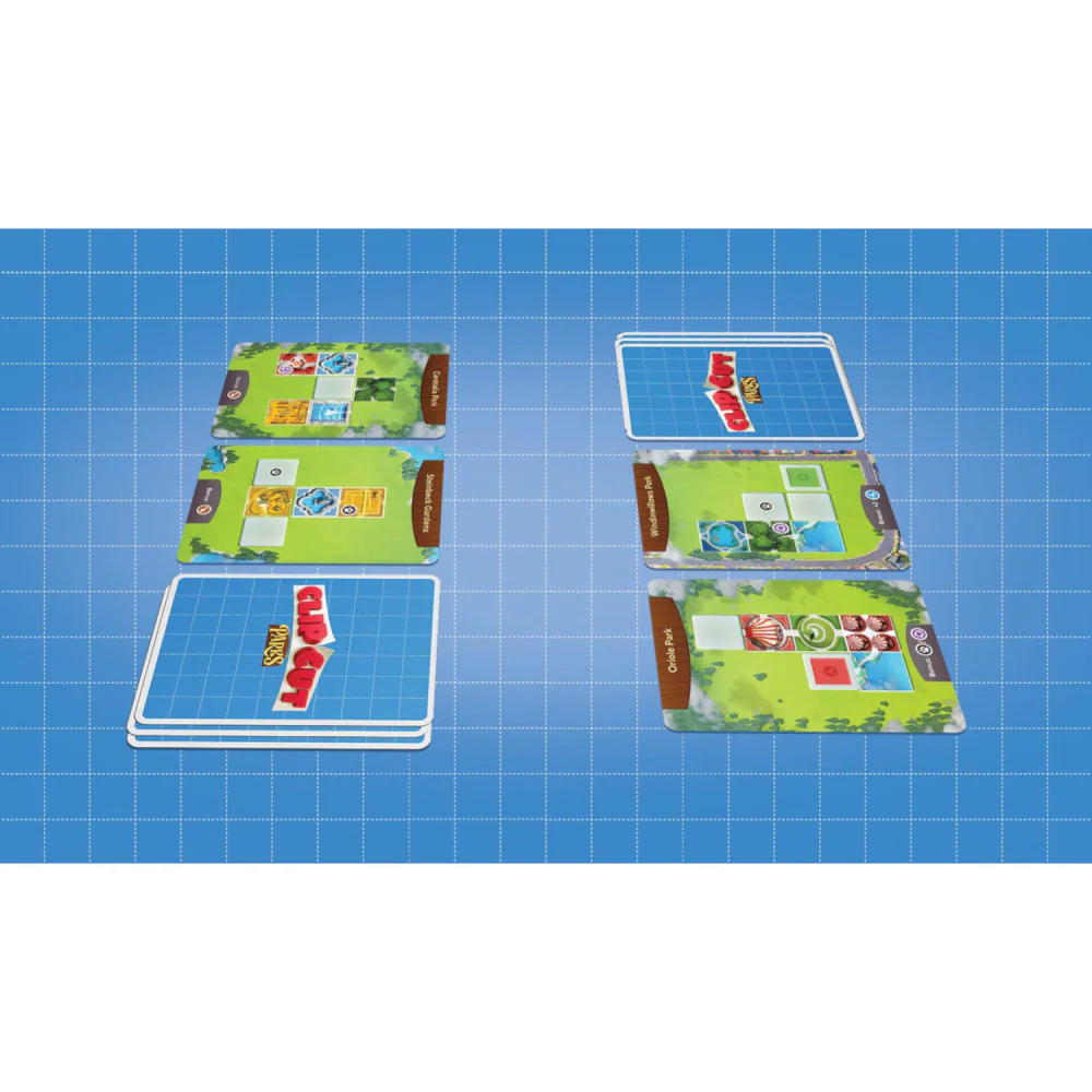 ClipCut Parks Board Game by Renegade Game Studios with Grand Park Expansion - Image 2