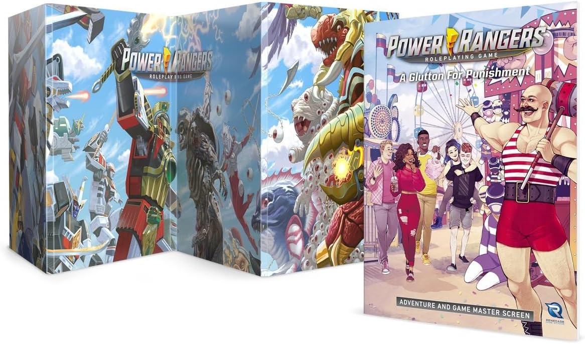 Power Rangers RPG: A Glutton for Punishment Adventure & Game Master Screen