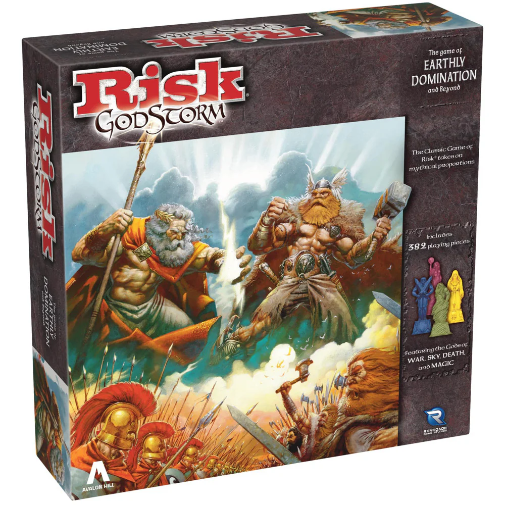 Renegade Game Studios Risk: Godstorm - Mythological Board Game for Ages 10+
