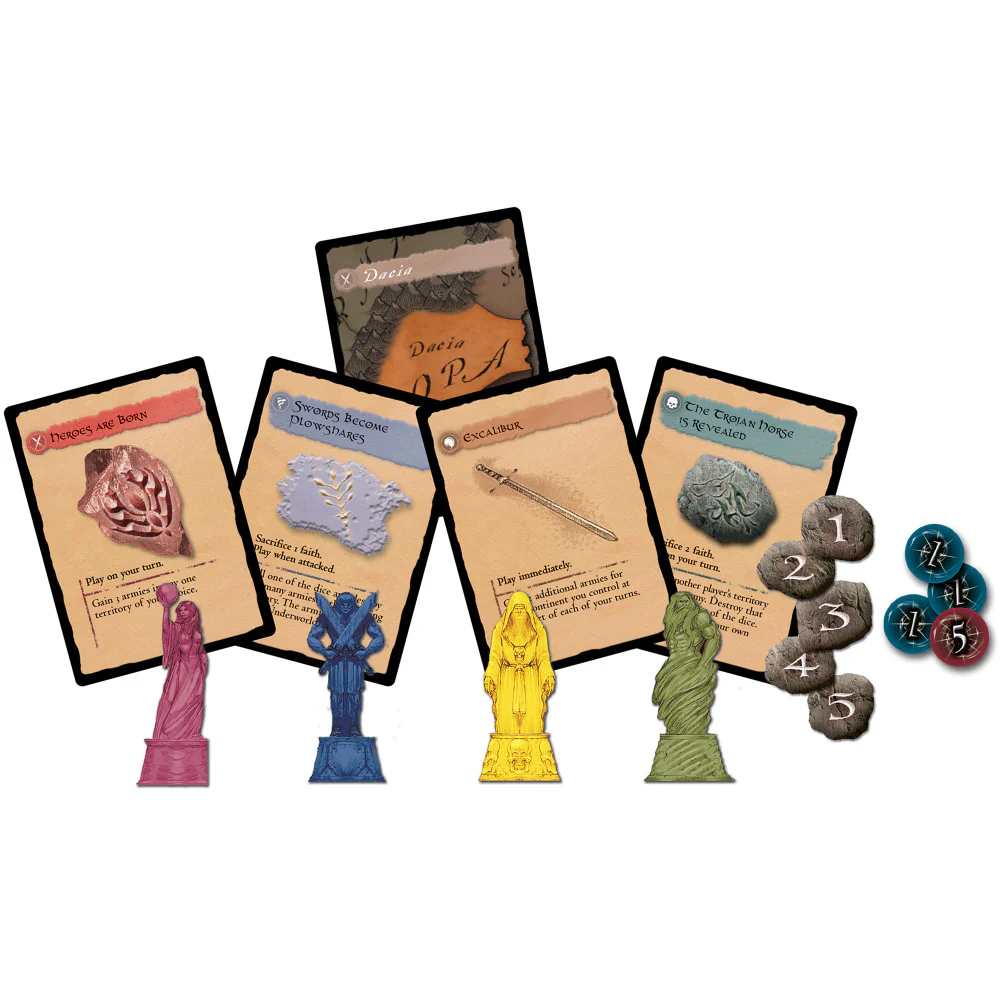 Renegade Game Studios Risk: Godstorm - Mythological Board Game for Ages 10+ - Image 3