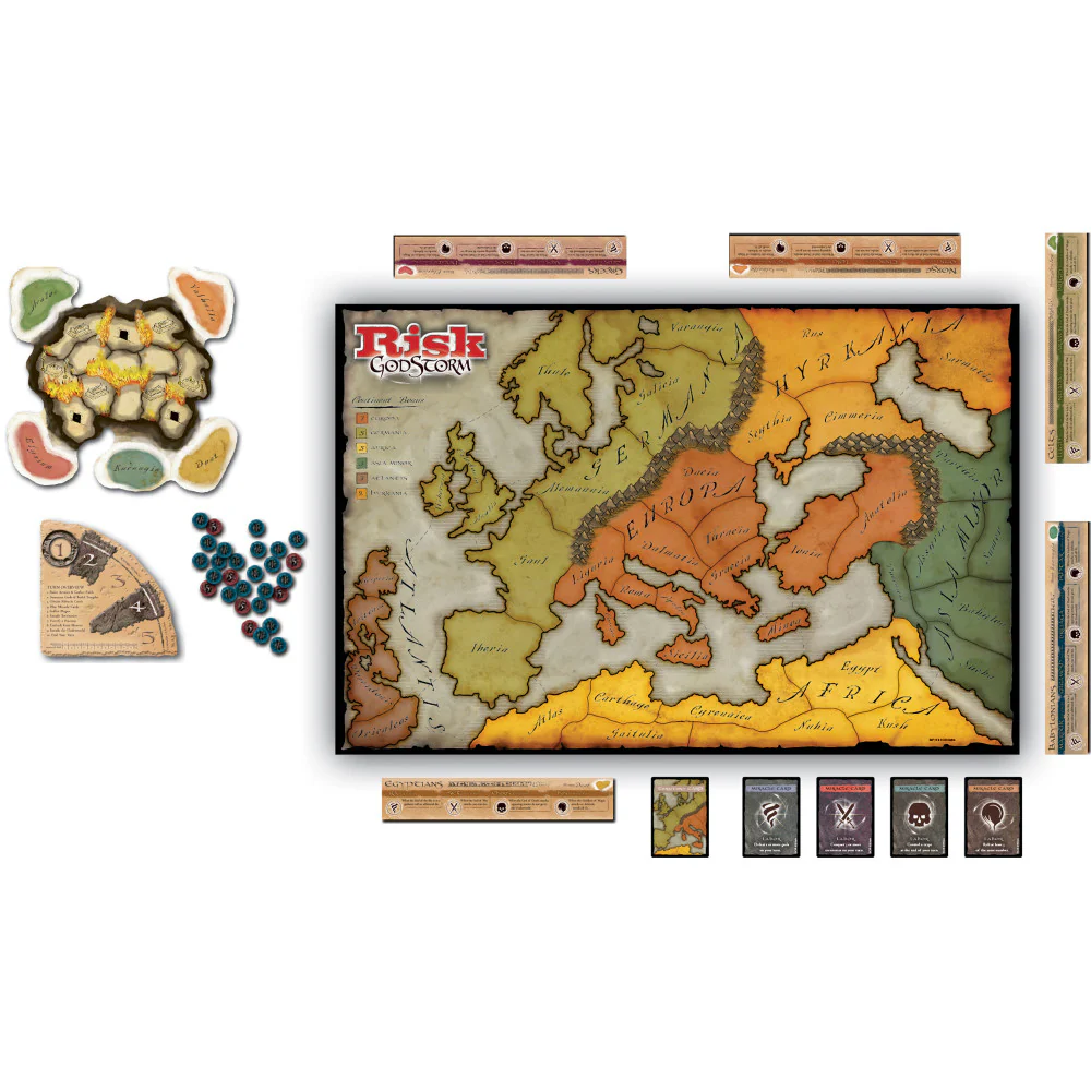 Renegade Game Studios Risk: Godstorm - Mythological Board Game for Ages 10+ - Image 4