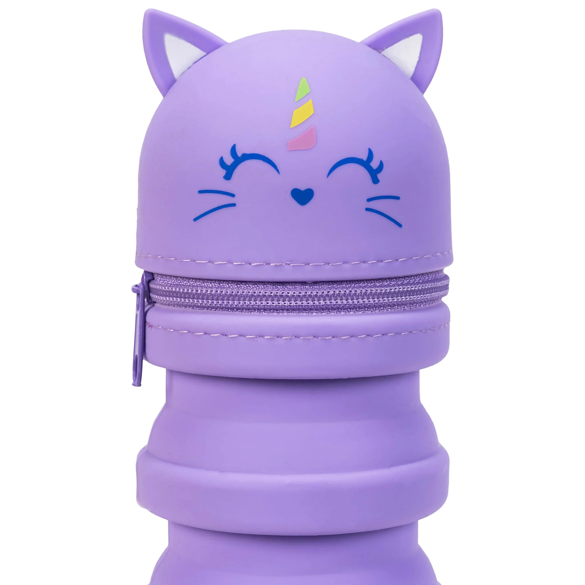 Unicorn Retractable Silicone Pencil Case - Image 3