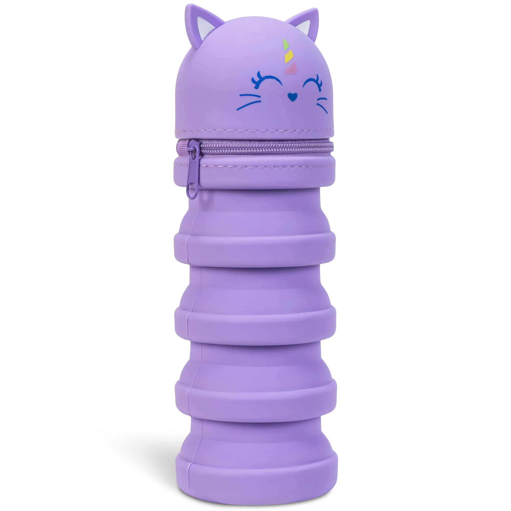 Unicorn Retractable Silicone Pencil Case - Image 4