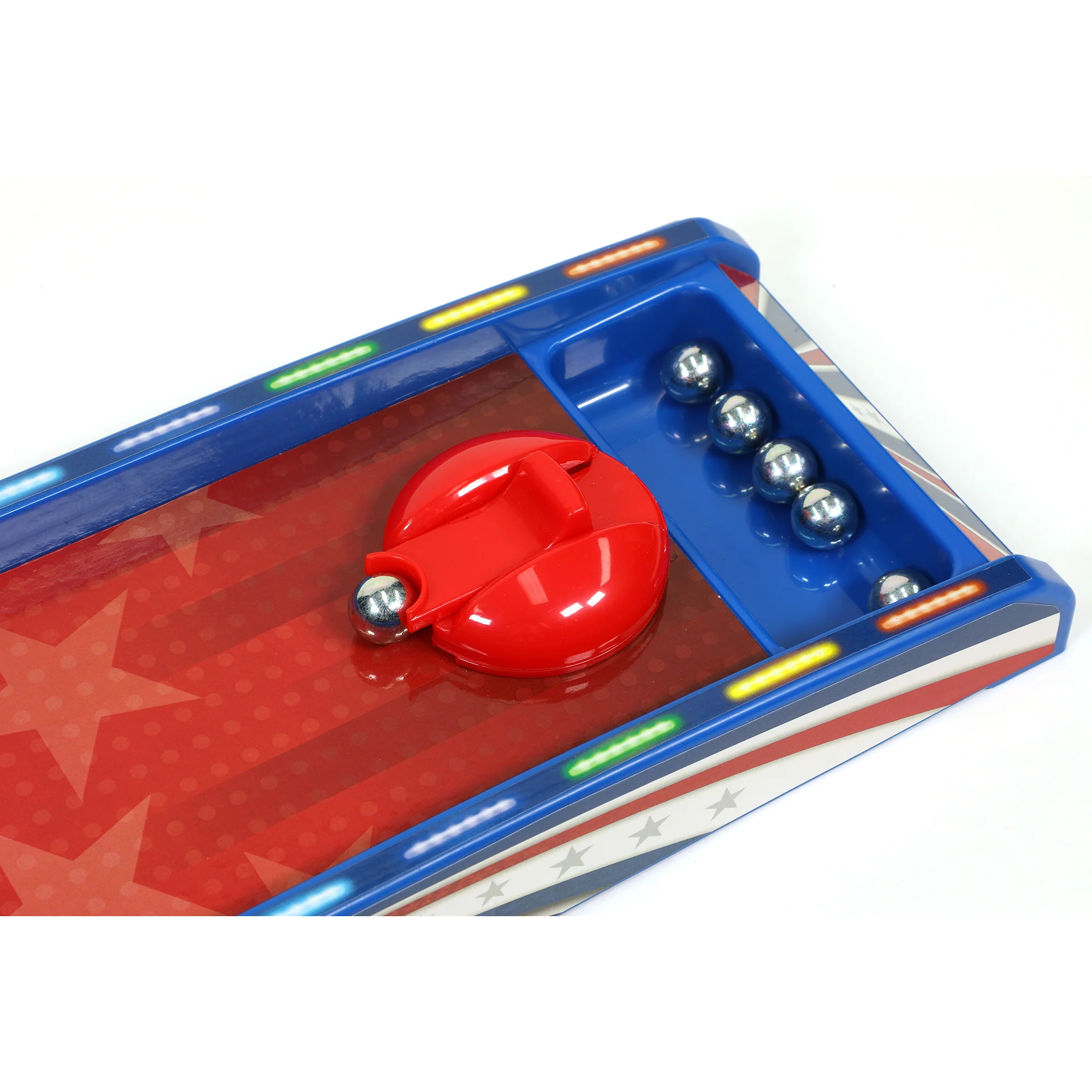 Retro Arcade Electronic Alley-Ball Tabletop Game With LED Scoreboard - Image 4