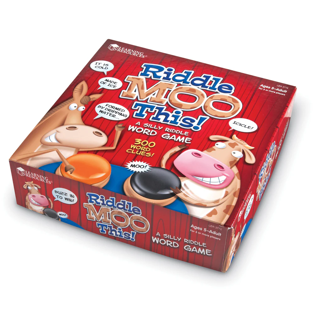 Riddle Moo This Educational Riddle Word Game by Learning Resources - Image 2