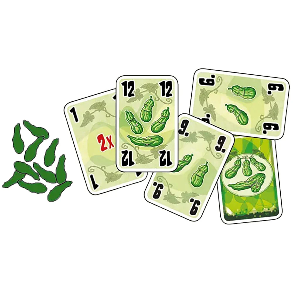 Rio Grande Games Five Cucumbers: Ultimate Strategy Card Frenzy - Image 3