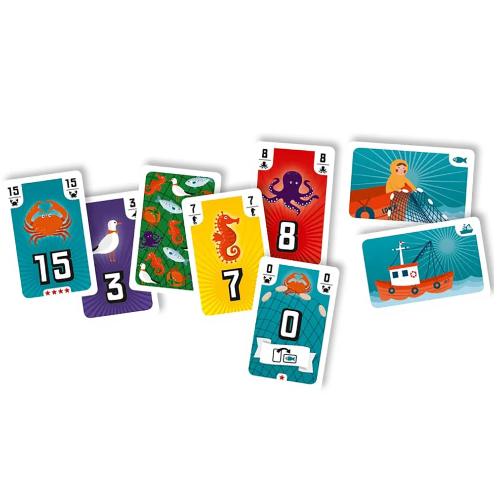 Rio Grande Games: Fishing - Trick Taking Card Game, Ocean Theme, Ages 14+, 3-5 Players - Image 3