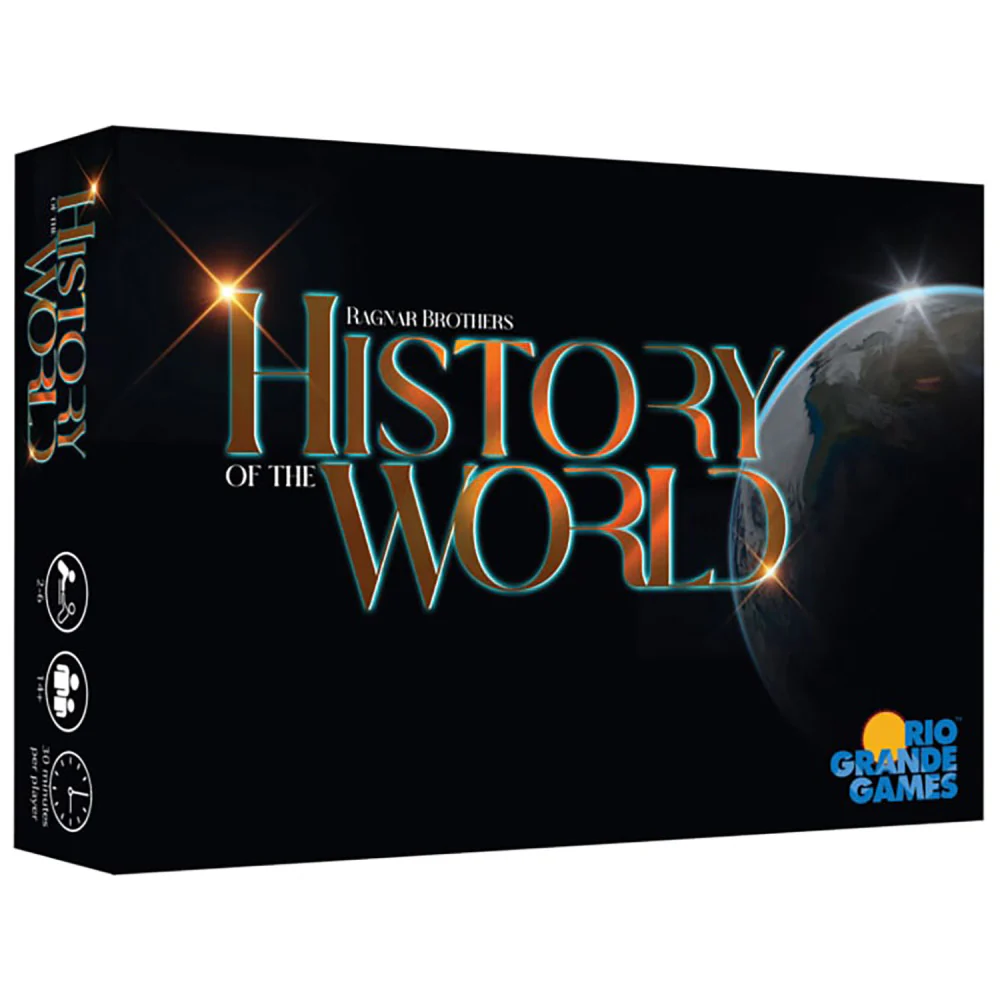 Rio Grande Games: History of the World - Economic Board Game, Ages 14+, 2-6 Players