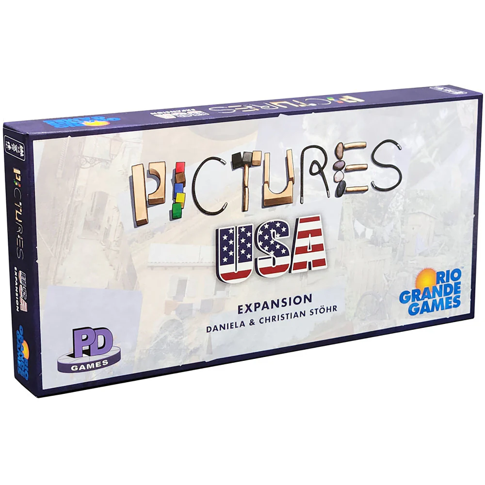 Pictures USA Expansion Set - Party Game for Ages 8+ by Rio Grande Games
