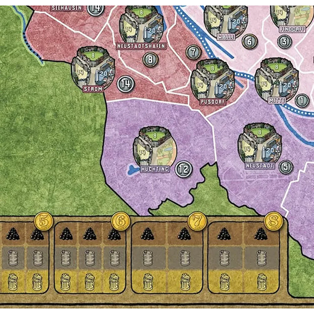Rio Grande Games: Power Grid Bremen/Manhattan Expansion - Strategy Board Game for Ages 14+ - Image 2
