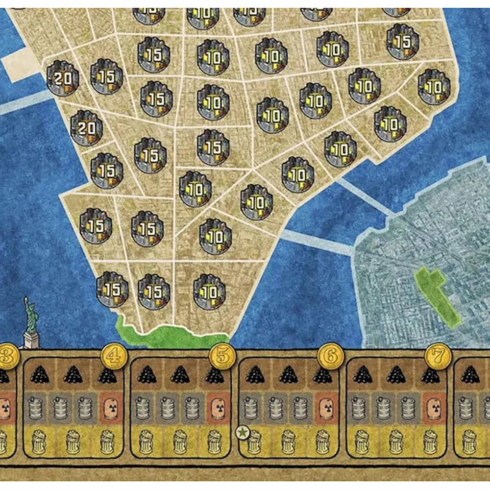 Rio Grande Games: Power Grid Bremen/Manhattan Expansion - Strategy Board Game for Ages 14+ - Image 3