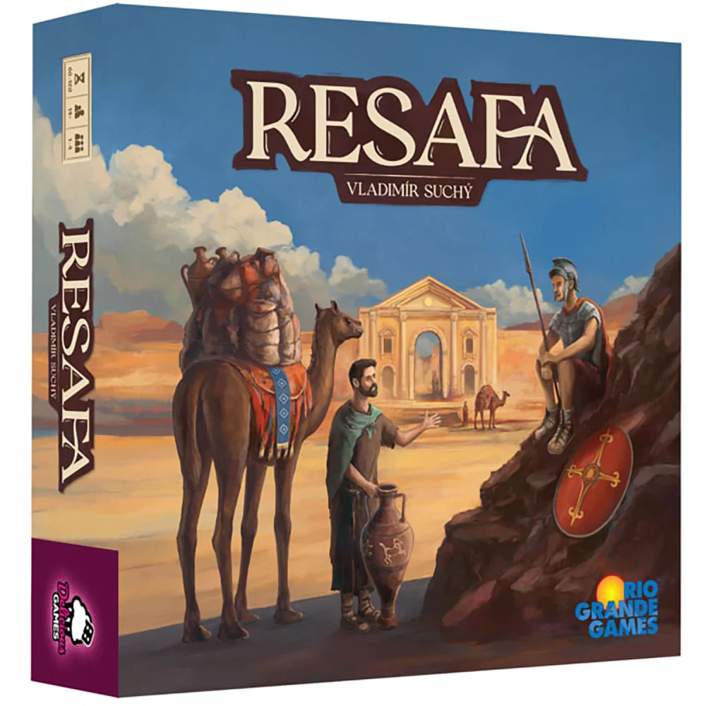 Rio Grande Games: Resafa - Strategic City Building Board Game, Ages 14+, 1-4 Players