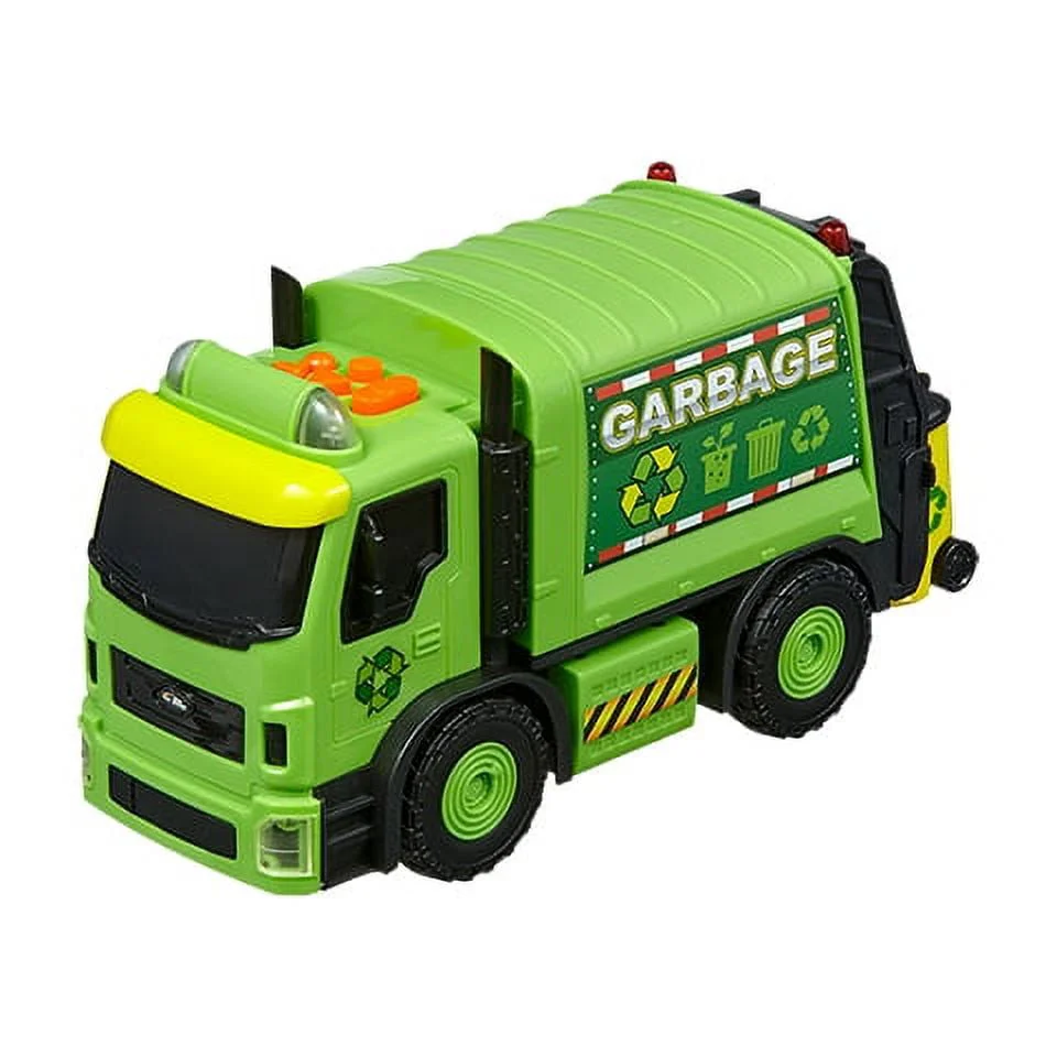 Road Rippers City Service Fleet RC Garbage Truck - Remote Controlled with Lifting Action