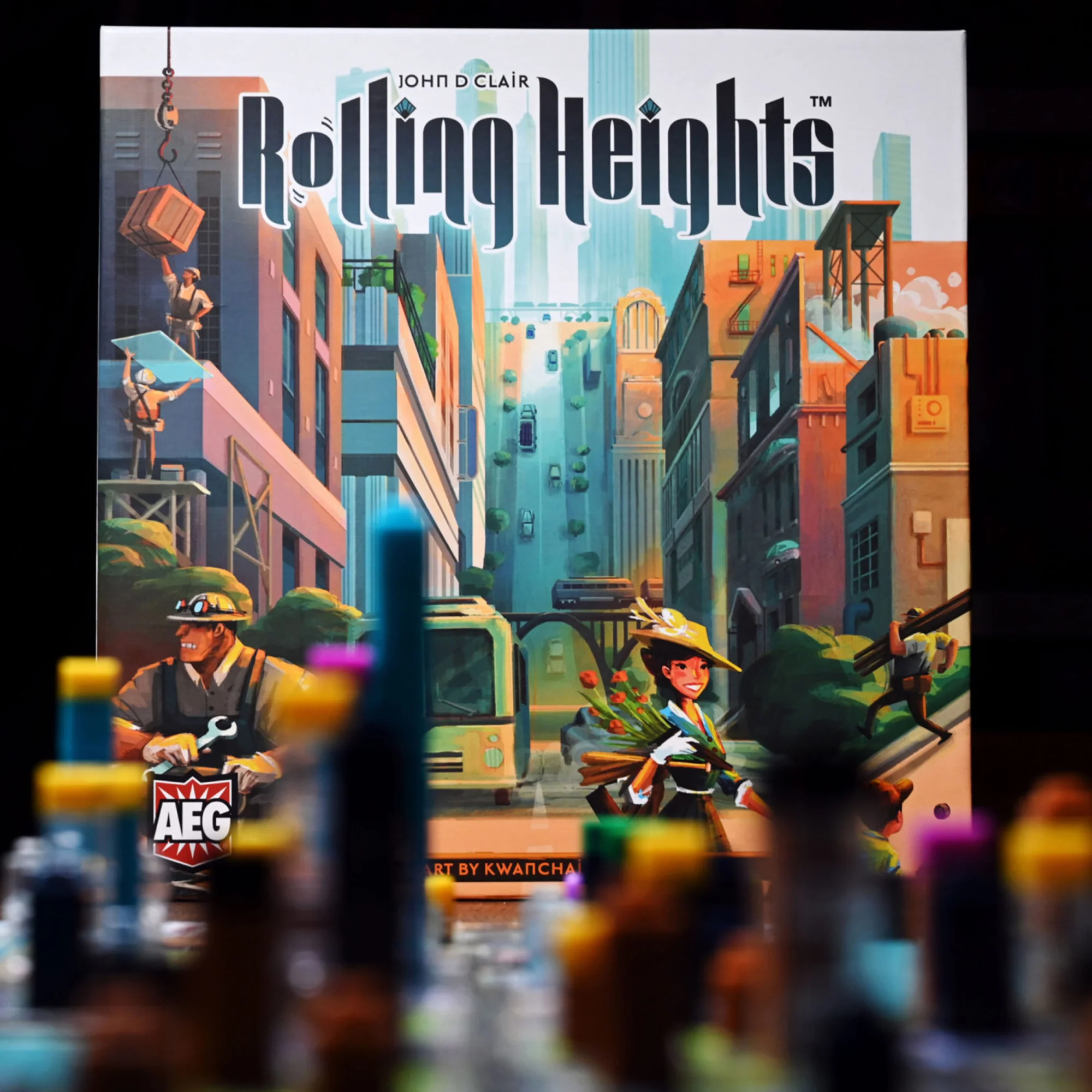 Rolling Heights City Building Strategy Board Game by Alderac Entertainment Group - Image 11