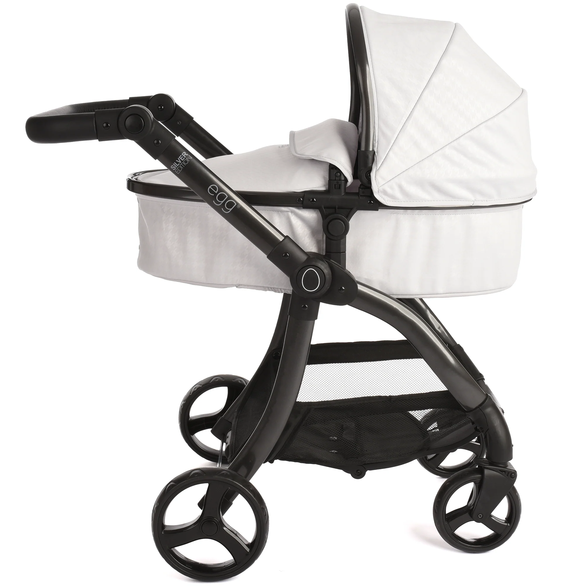 Roma Egg Doll Pram 2-in-1 Convertible Stroller With Adjustable Handle - Image 5