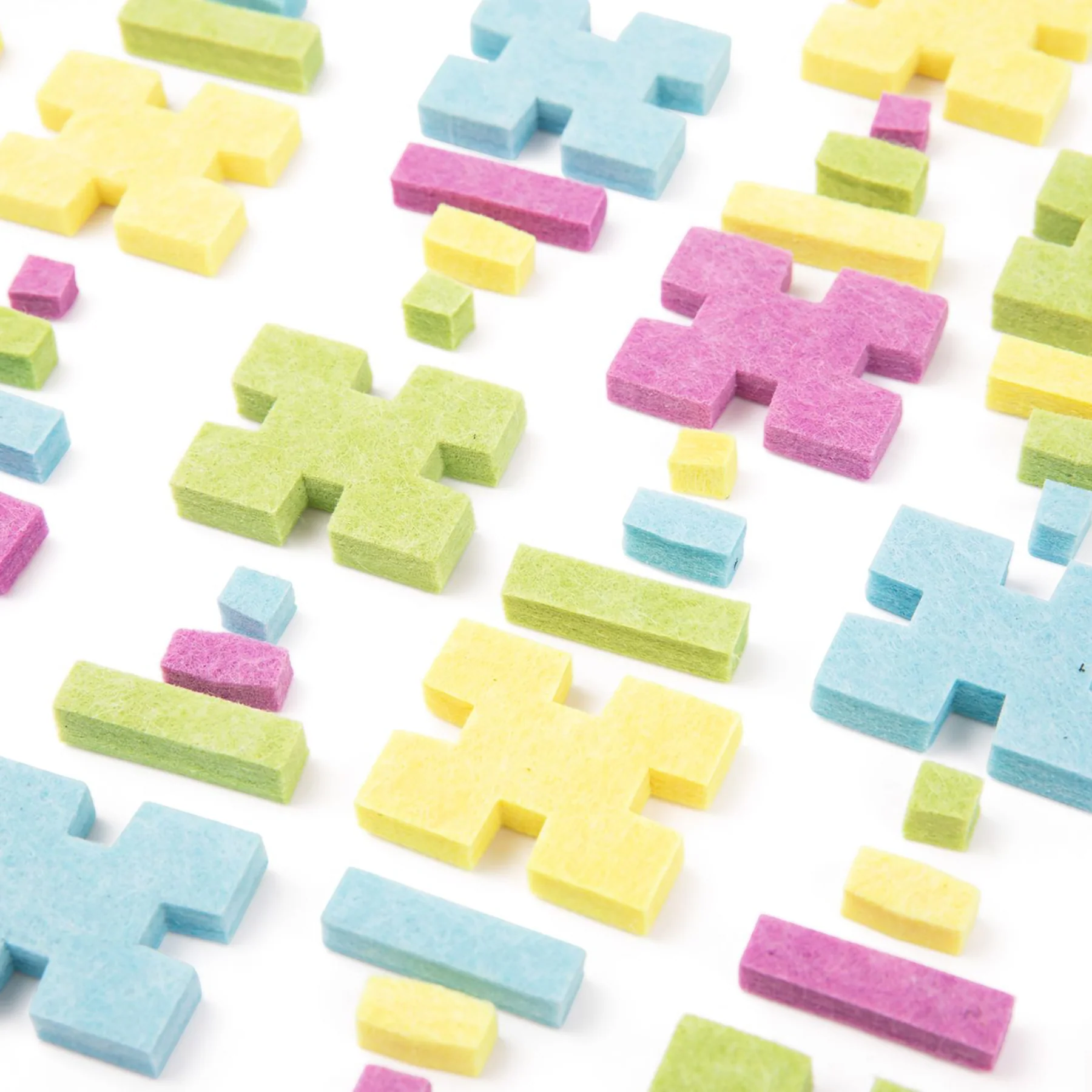 Roylco Felt Architect Set - Colorful Building for Kids - 88 Pieces - Image 4