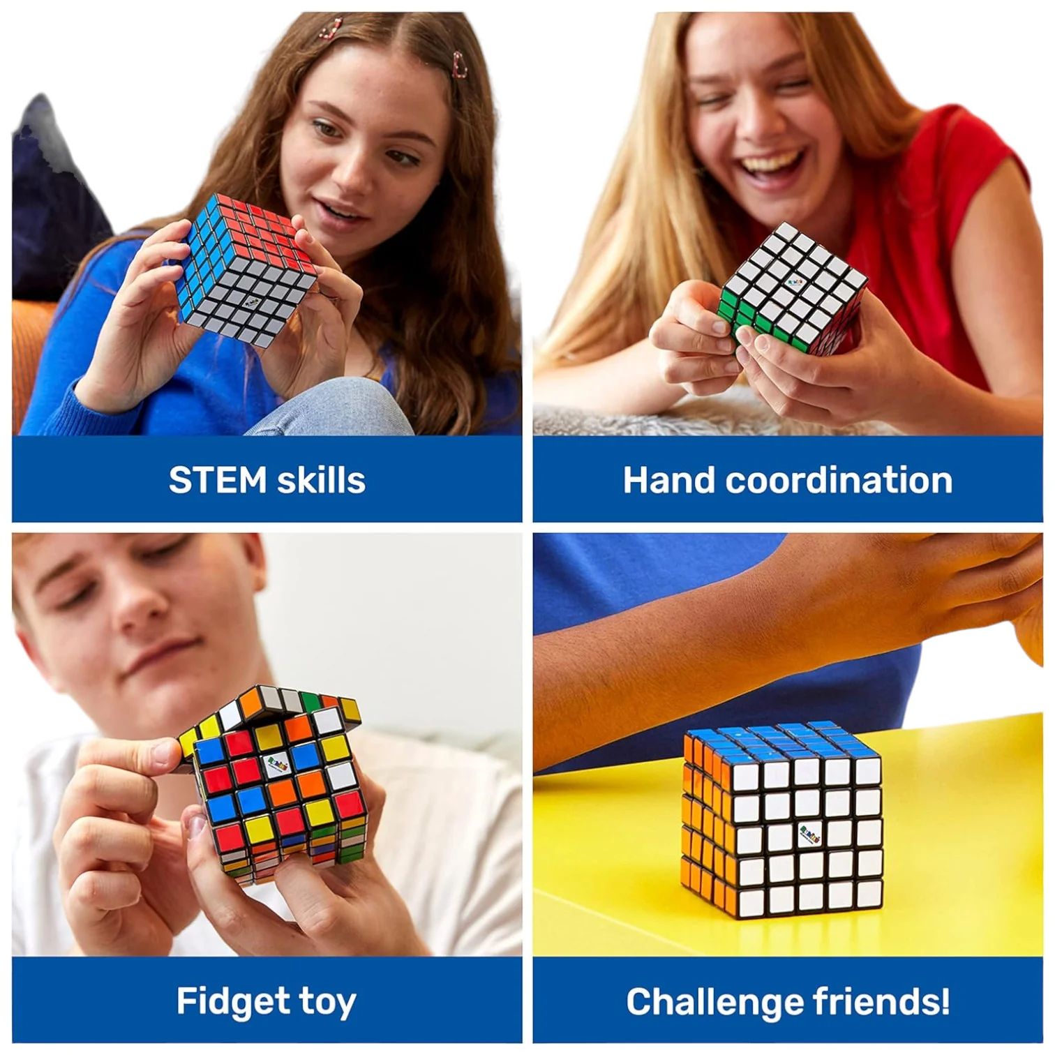 Spin Master Rubik's 5x5 Professor Cube Brain Teaser - Image 5