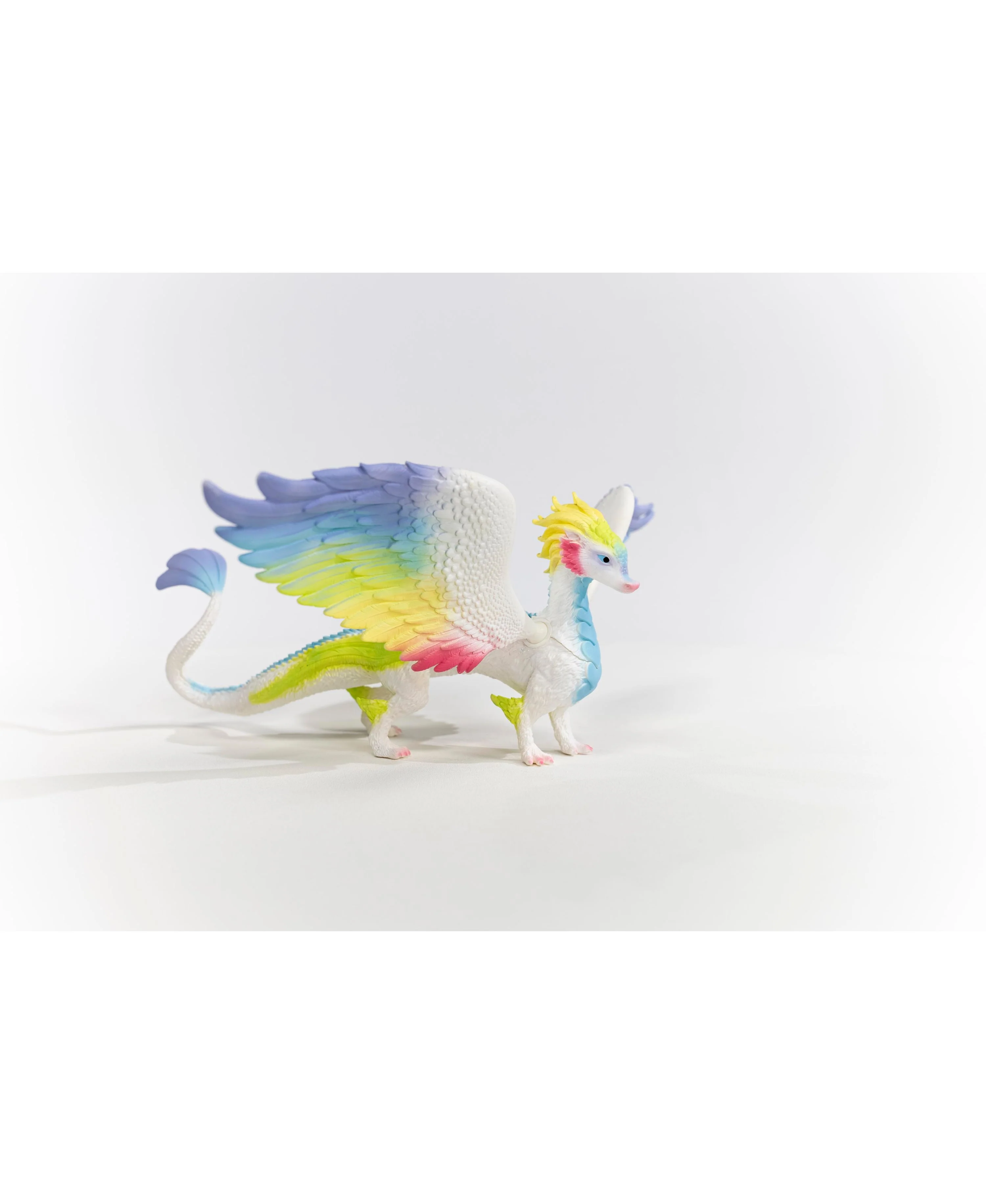 Schleich Bayala 13 inch Rainbow Dragon - Colorful Collectible Figurine - Image 4