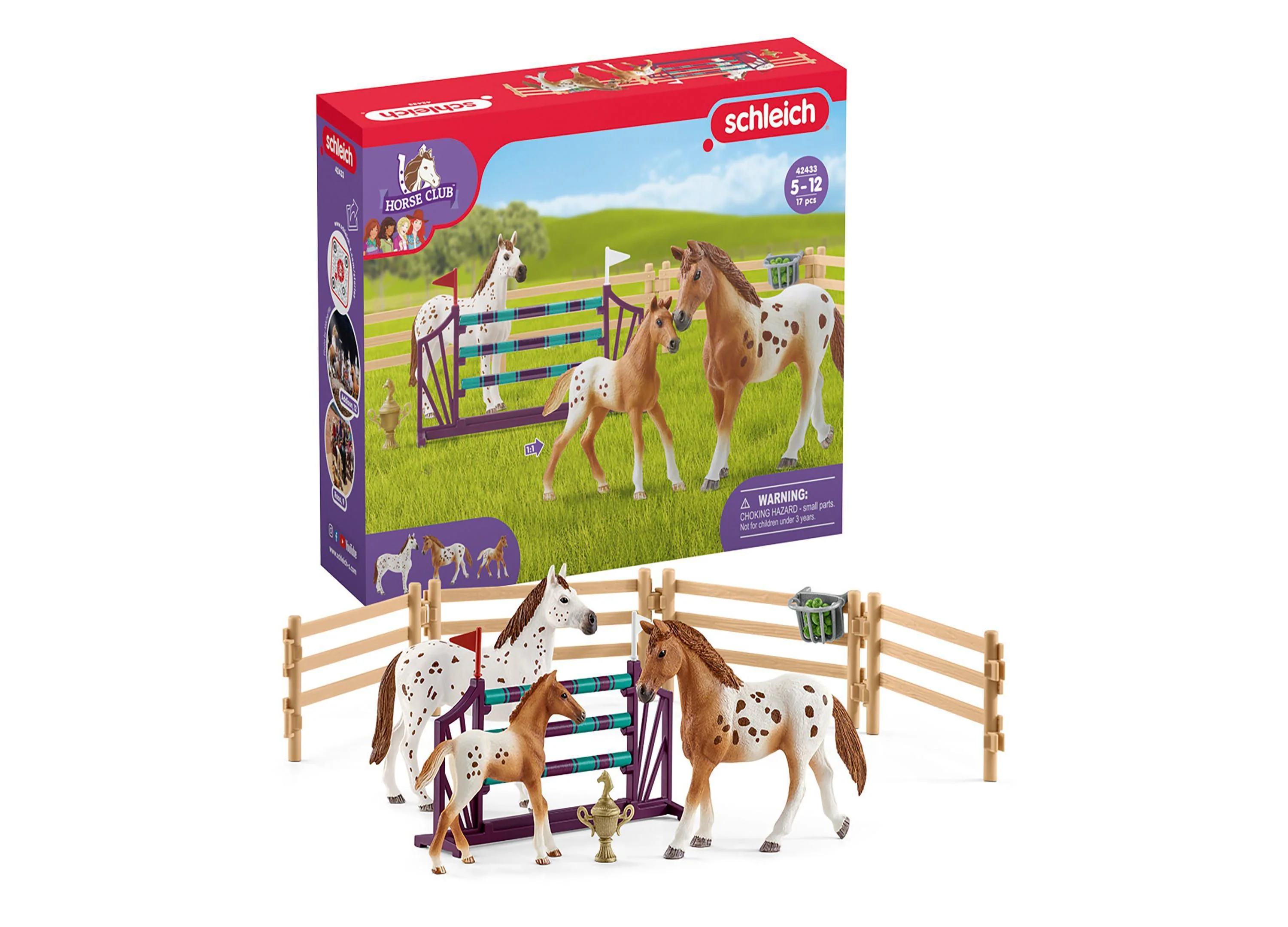 Schleich Horse Club: Lisa's Tournament Training - 11 Piece Playset - Image 3