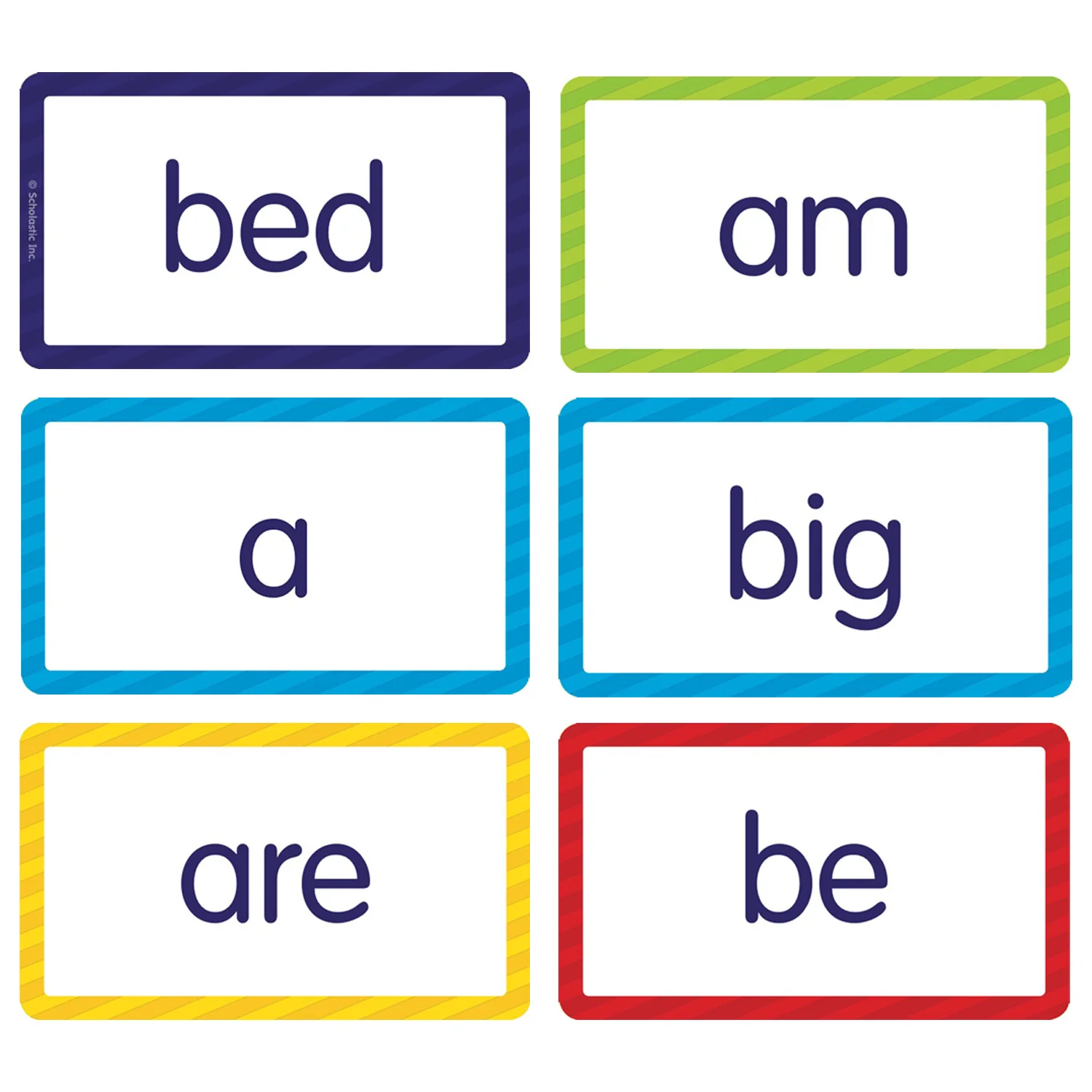 Scholastic Teaching Solutions Flash Cards - Sight Words Set for PK-3, 6 Packs - Image 3