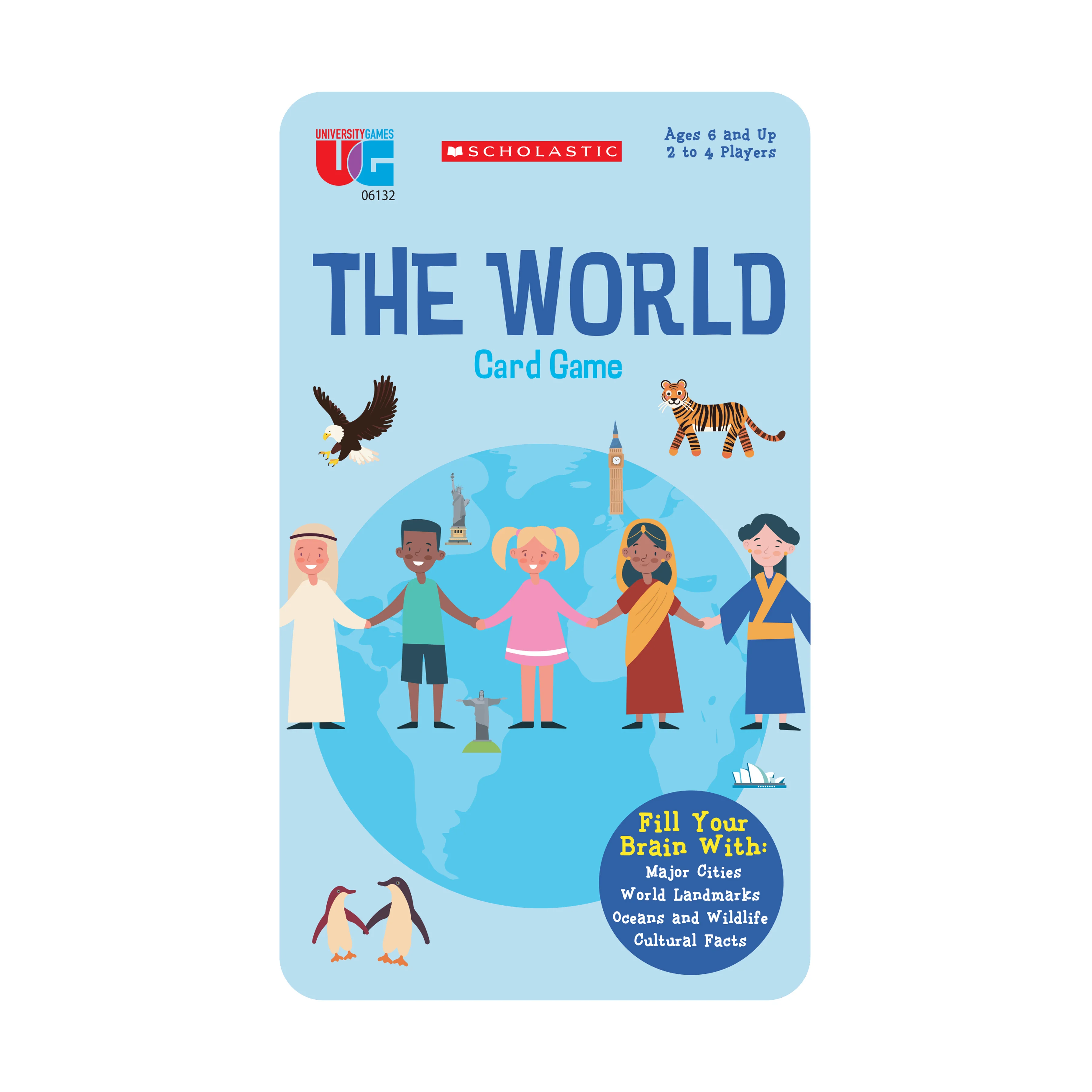 Scholastic The World Explorers Illustrated Fact Card Game - Image 2