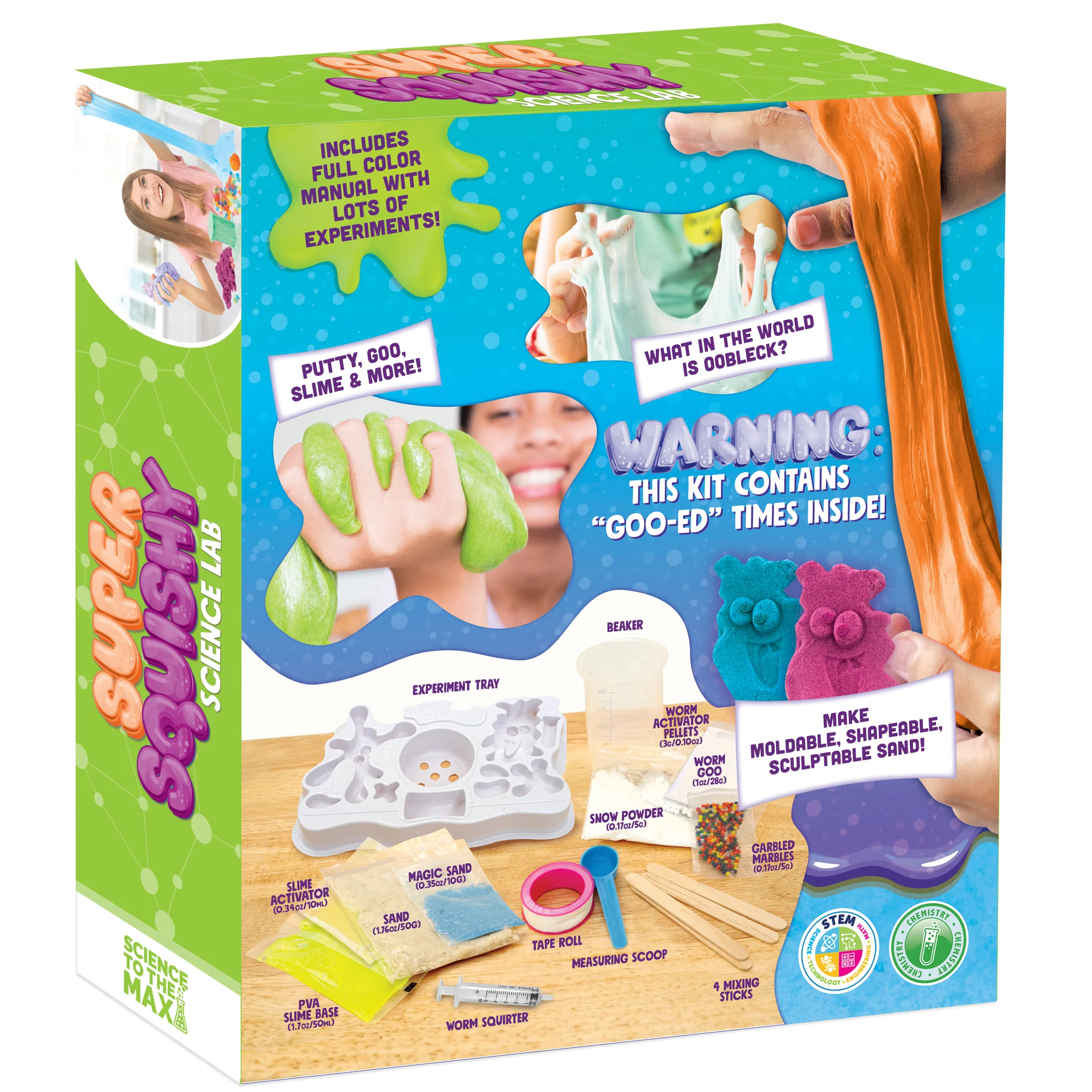 Science to the Max Squishy Science Lab Polymer Exploration Kit - Image 3