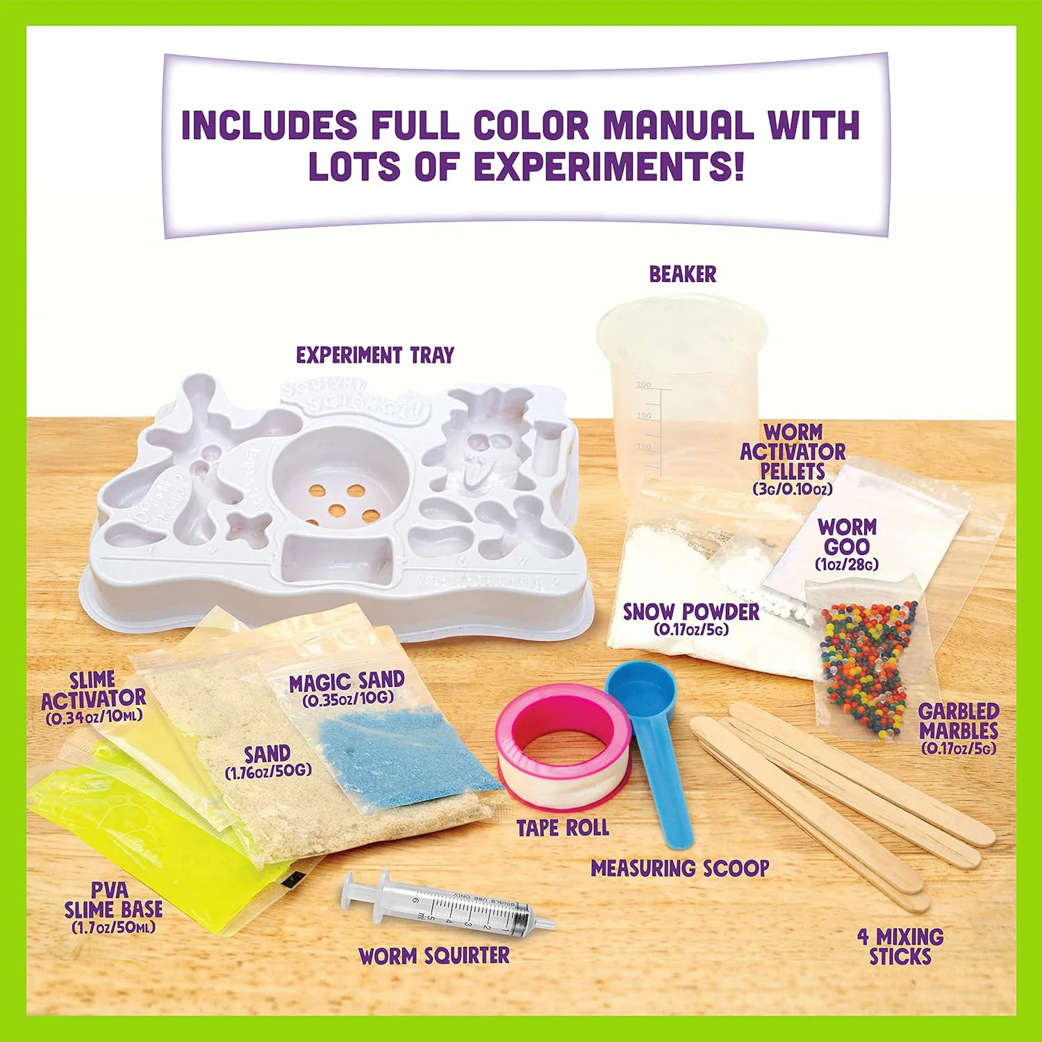 Science to the Max Squishy Science Lab Polymer Exploration Kit - Image 5