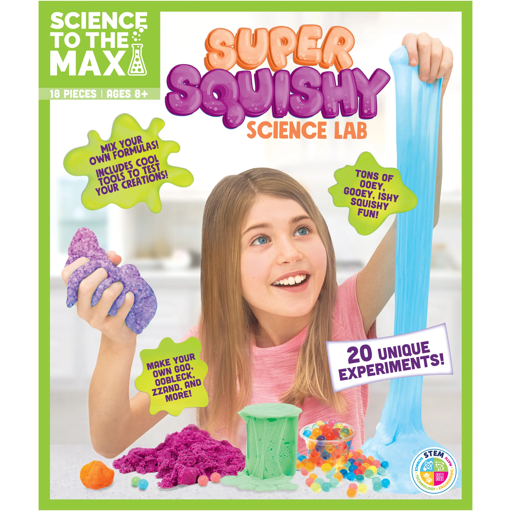 Science to the Max Squishy Science Lab Polymer Exploration Kit - Image 6