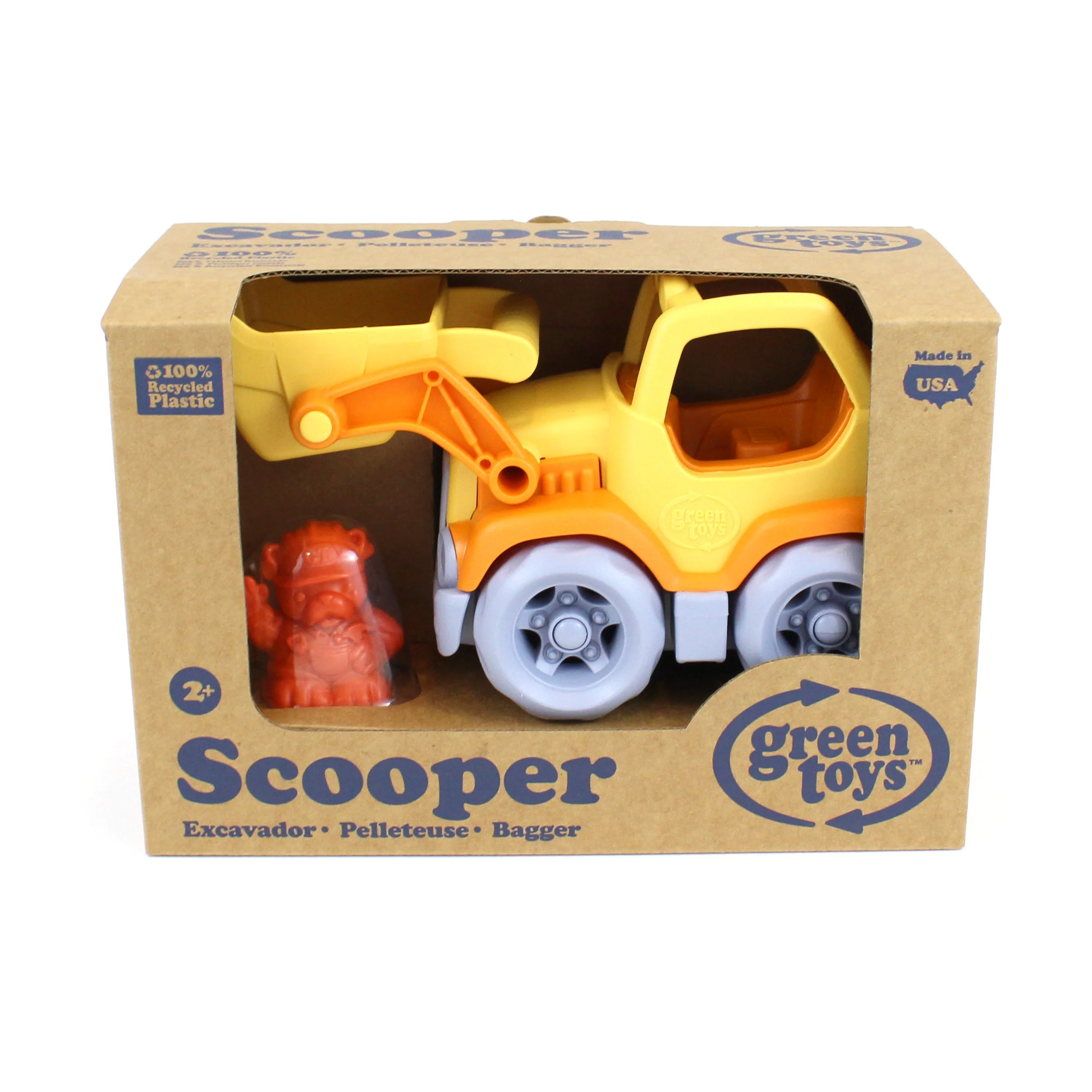 Green Toys Eco-Friendly Scooper Construction Truck - Image 2