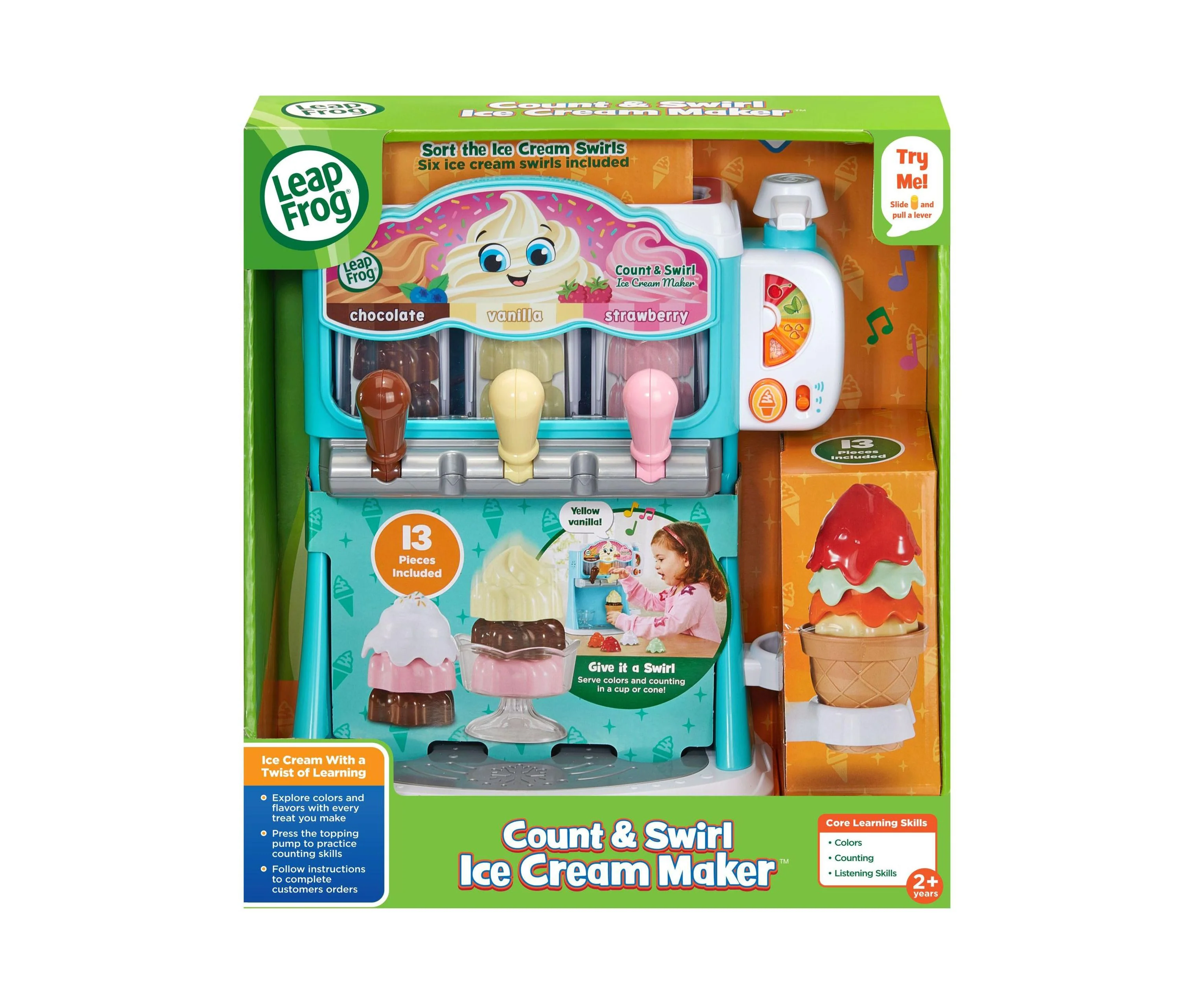 Scoop & Play Learning Sundae Machine - Interactive Ice Cream Toy - Image 2