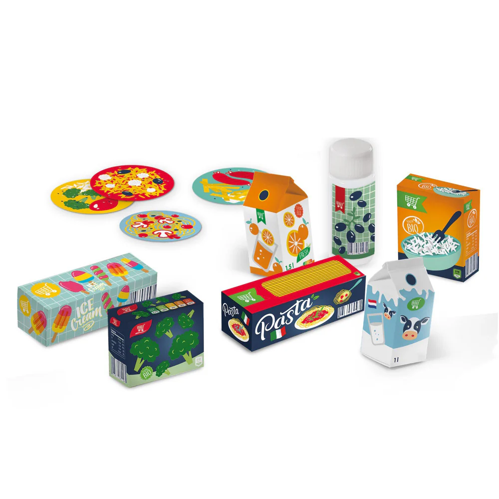 SES Creative Wooden Kitchen Play Set - 16-Piece Pretend Play Collection - Image 3