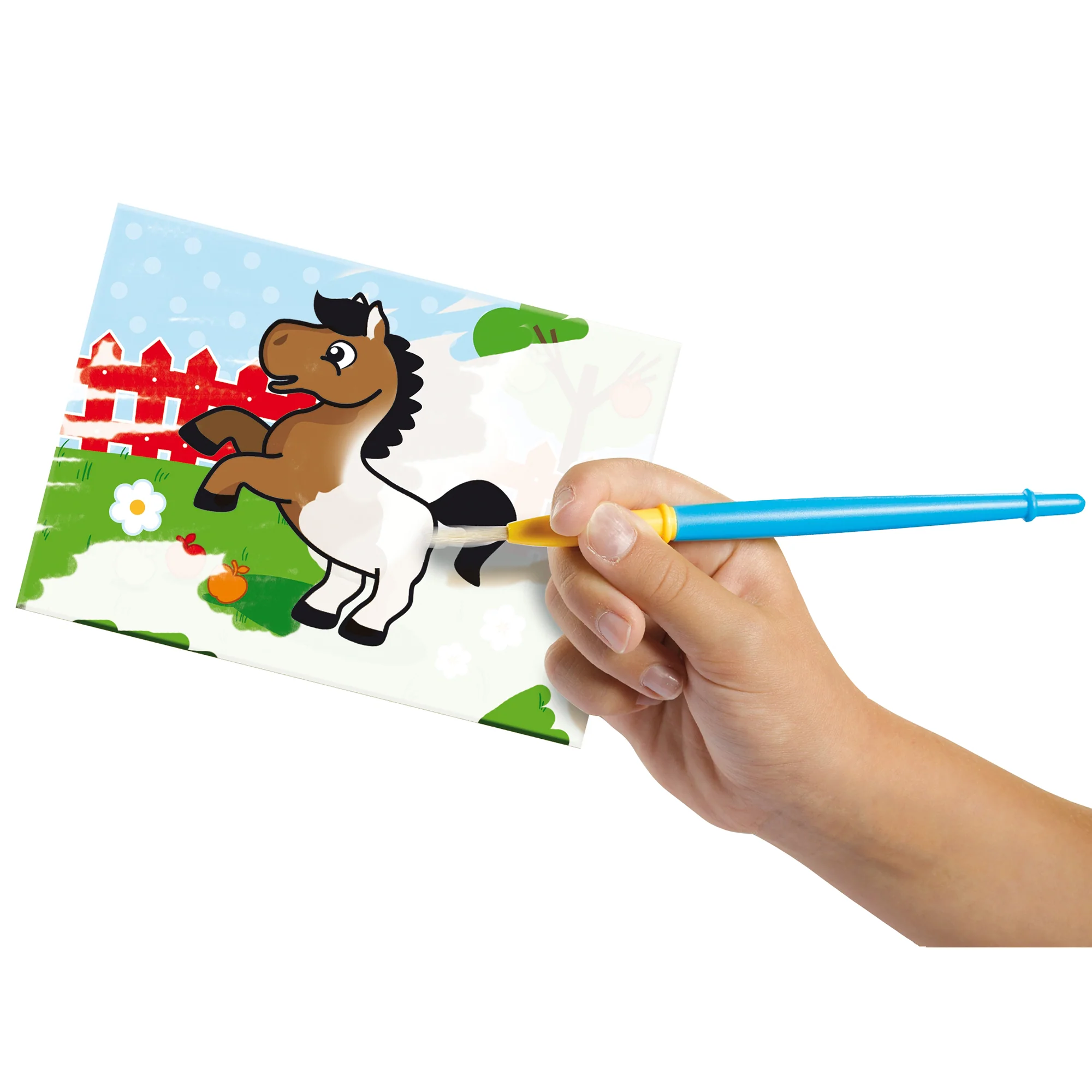 SES Creative My First Coloring With Water Art Set - 4 Reusable Animal Boards - Image 3