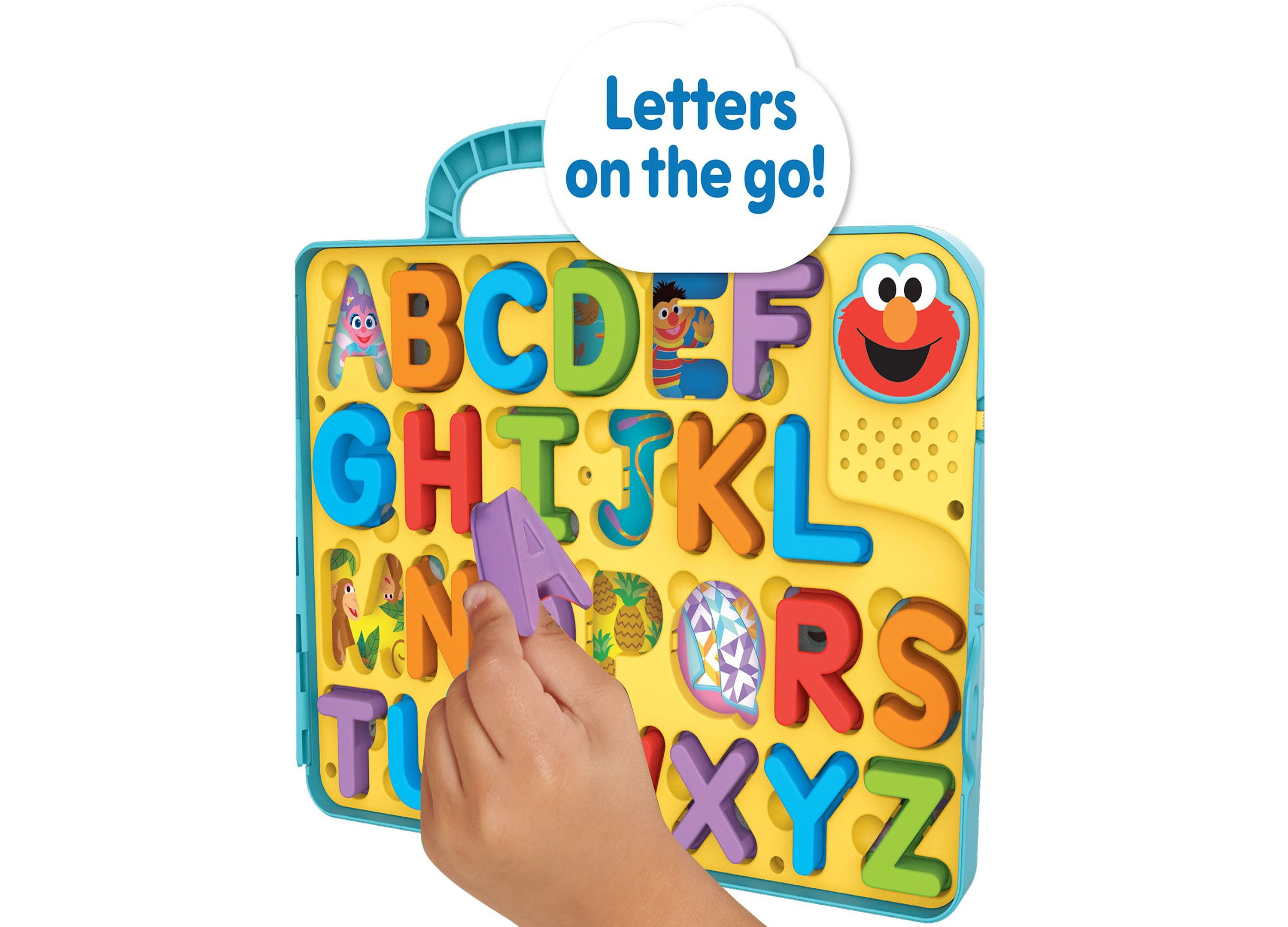 Sesame Street Elmo's Learning Letters Bus - Interactive ABCs Activity Board - Image 2