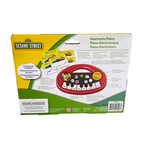 Sesame Street Compact Music Time Keyboard for Kids - Image 2