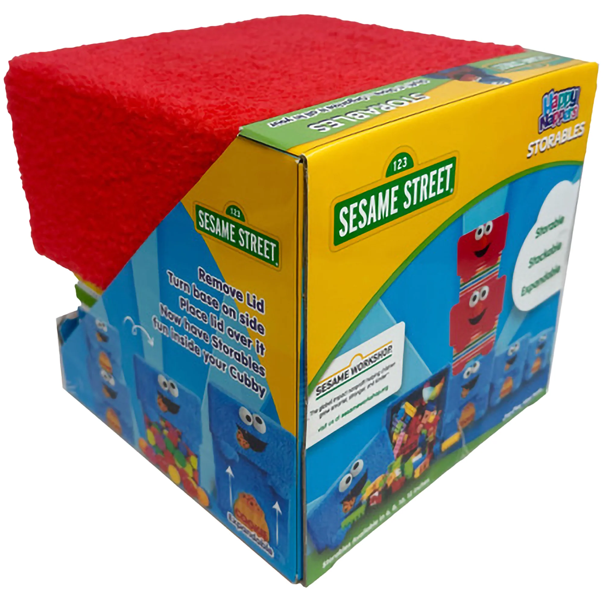 Sesame Street Elmo Storables - 10" Fabric Storage Bin - Image 4