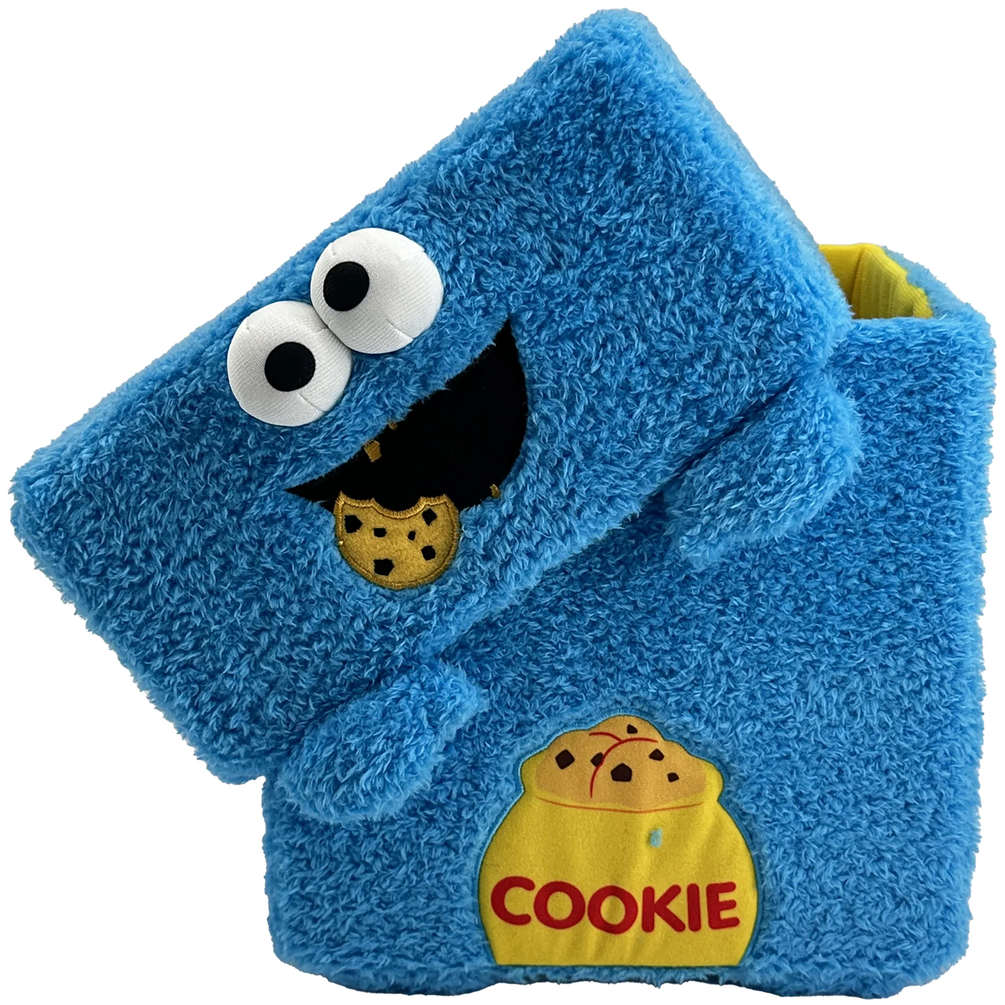 Sesame Street Cookie Monster 8" Storable Cube - Themed Storage Bin - Image 4