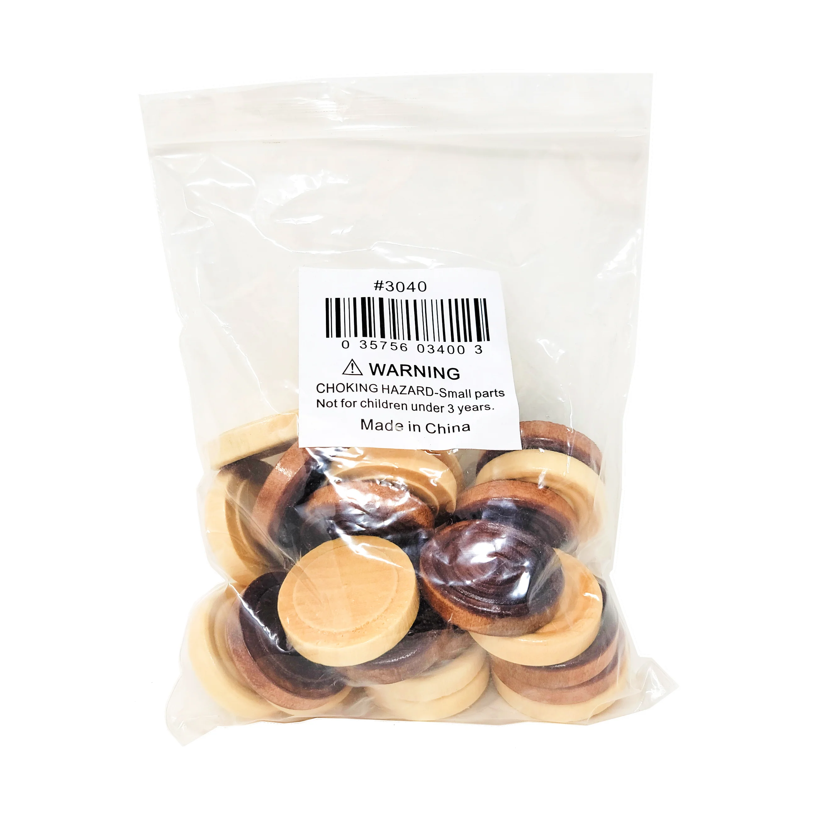 Royal Rumble 24-Set Stackable Wood Grooved Checkers, 1.5 Inch - Image 2
